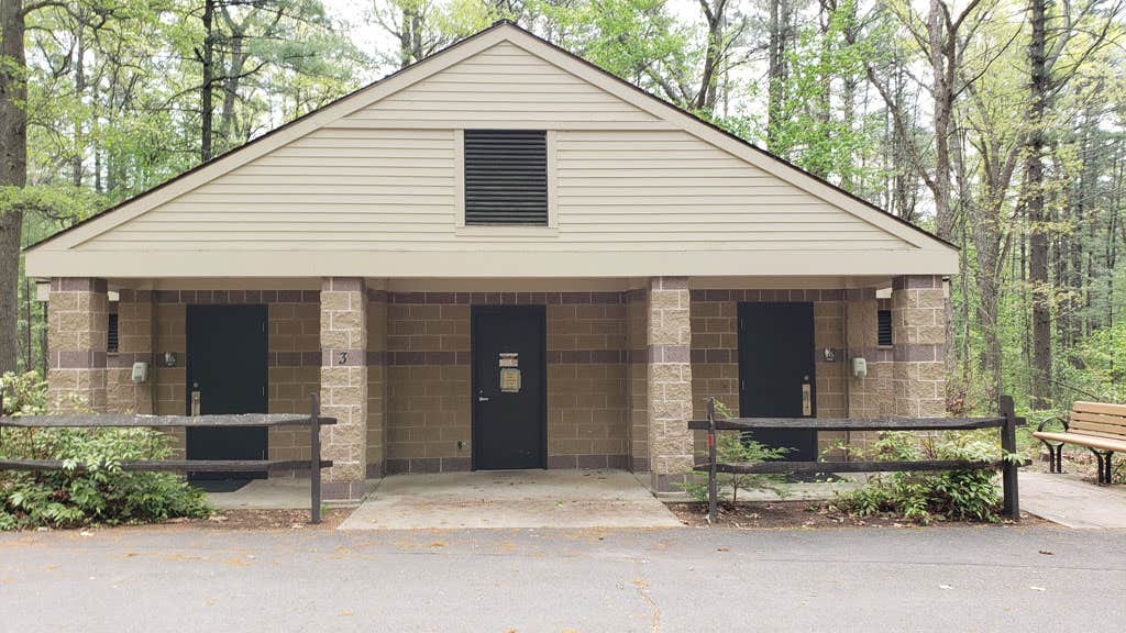Jean C.'s photo of a cabin at Lorraine Park Campground — Harold Parker State Forest near Nashua, NH