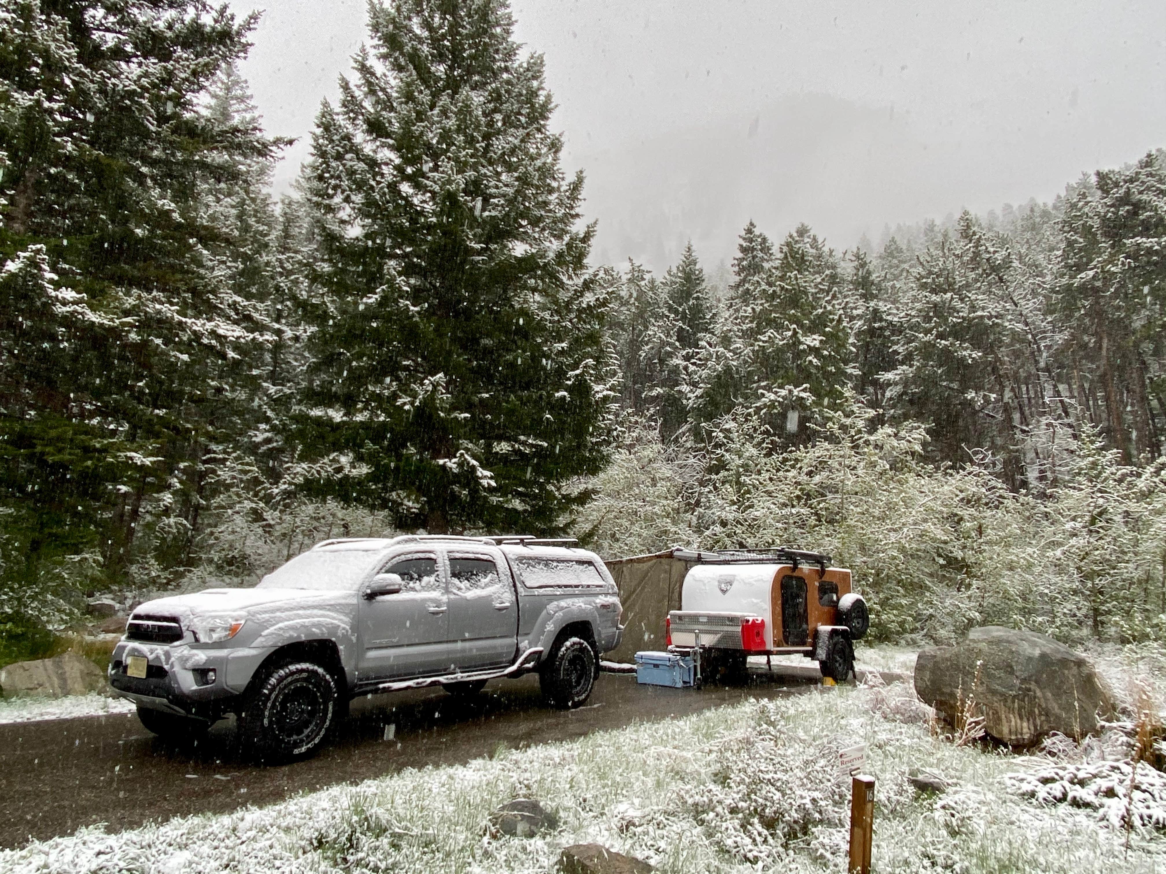 Camper-submitted photo at Woodbine Campground near Nye, MT