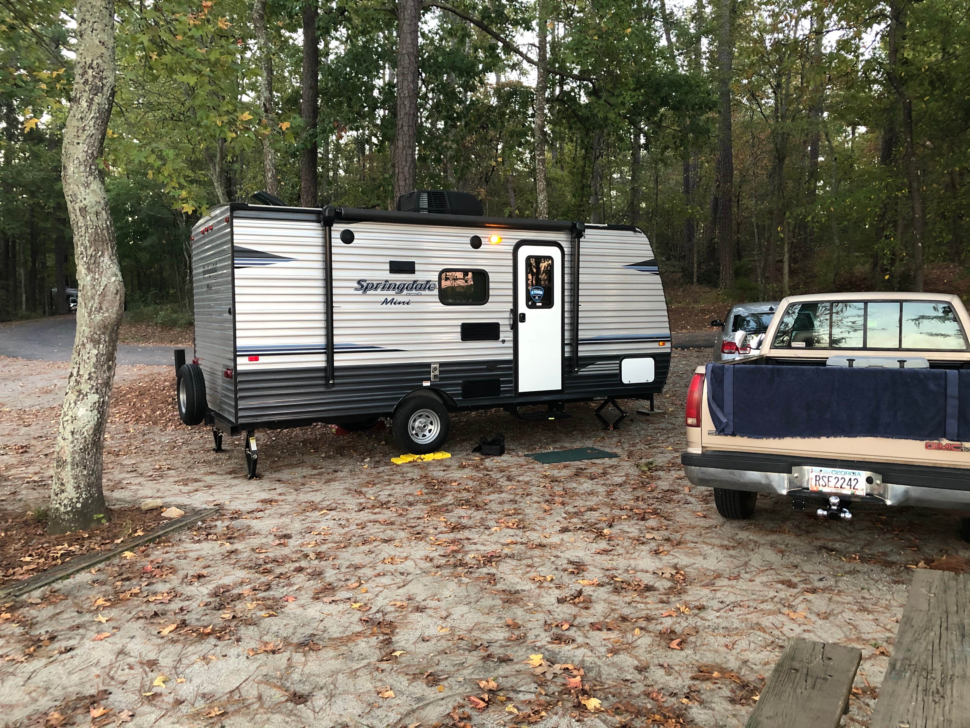 Jerry F.'s photo of rv camping at Petersburg - J Strom Thurmond Lake near J. Strom Thurmond Lake