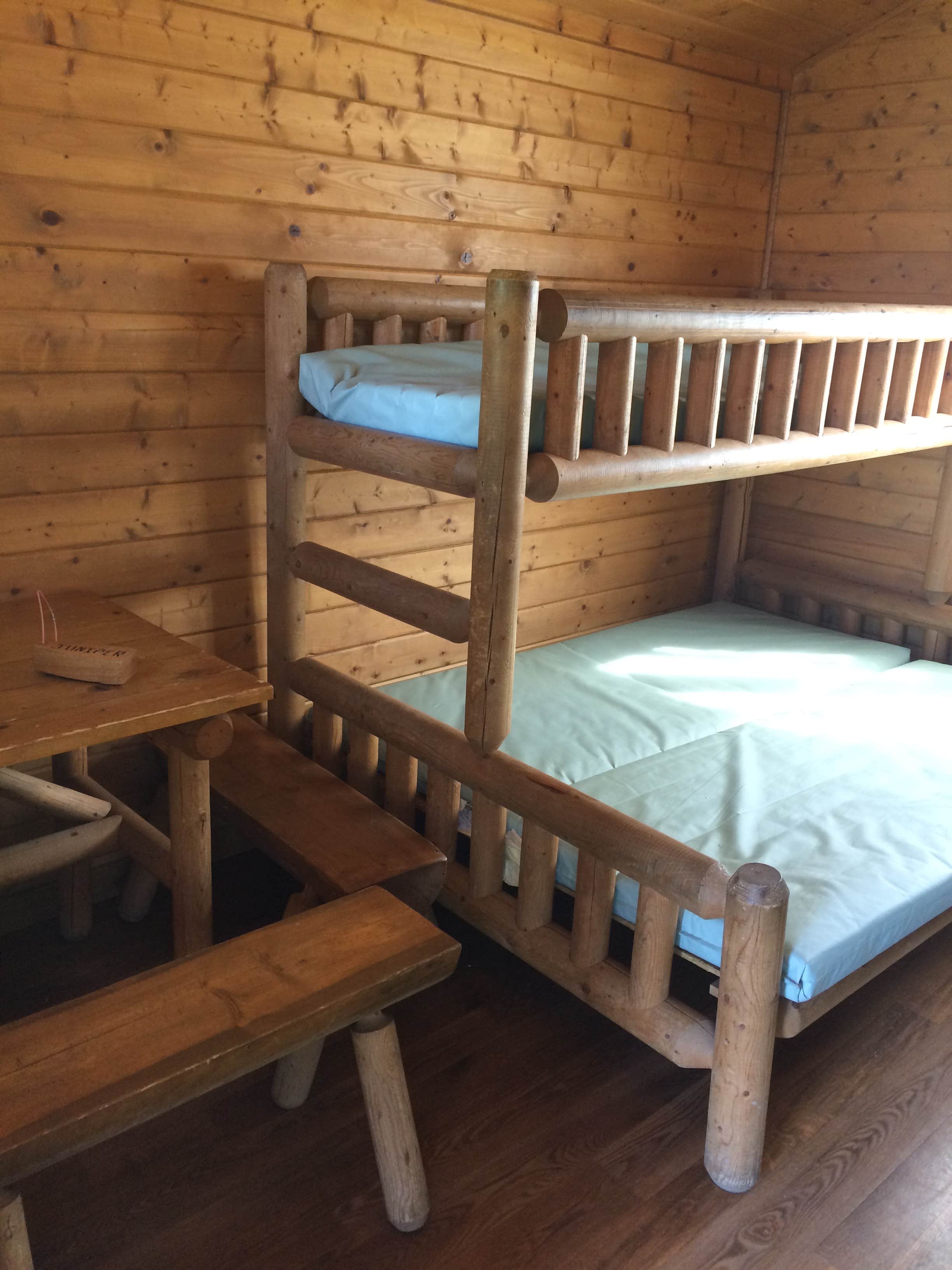 Corinna B.'s photo of glamping accommodations at Three Island Crossing State Park Campground near Mountain Home, ID