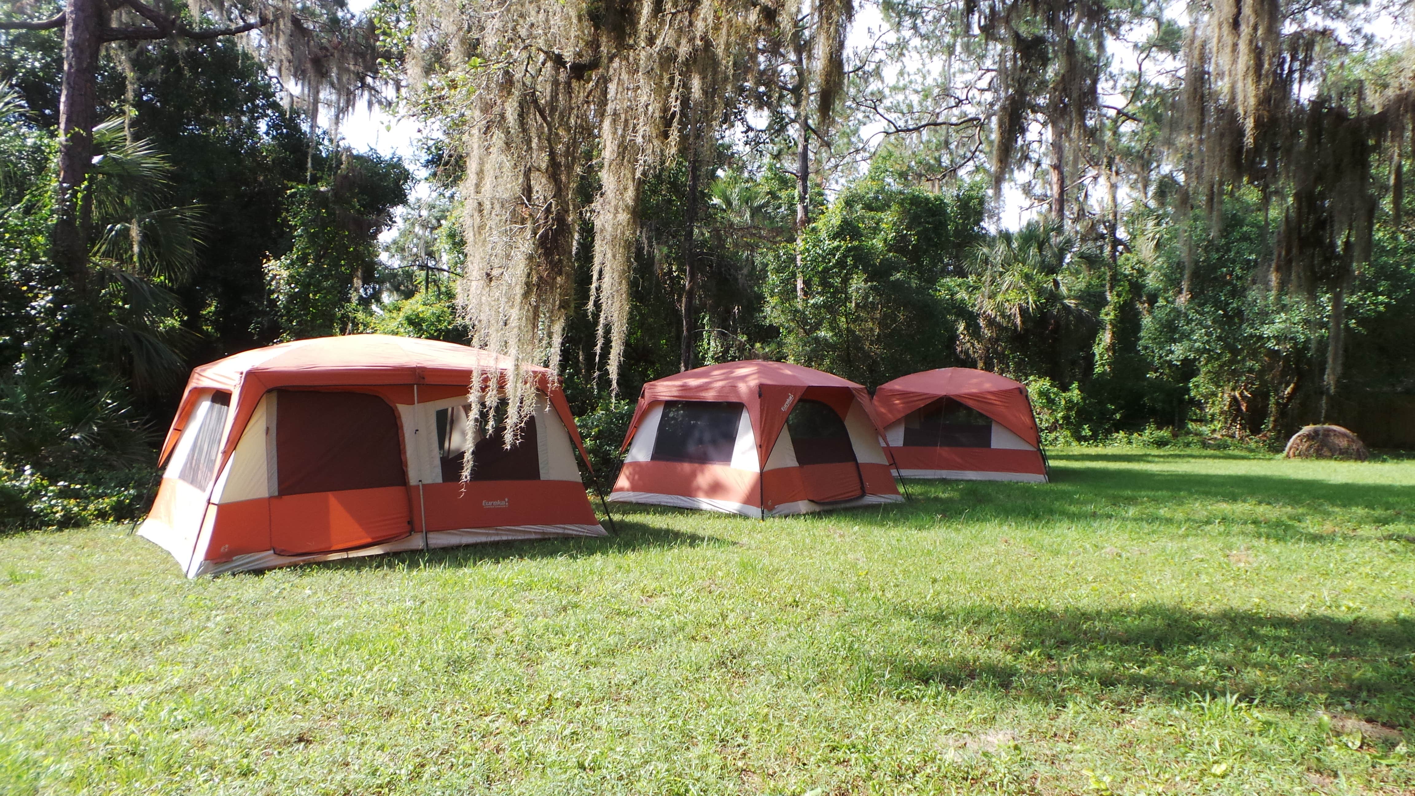 Jeanene A.'s photo of tent camping at Crowley Museum and Nature Center Group Camp near Riverview, FL