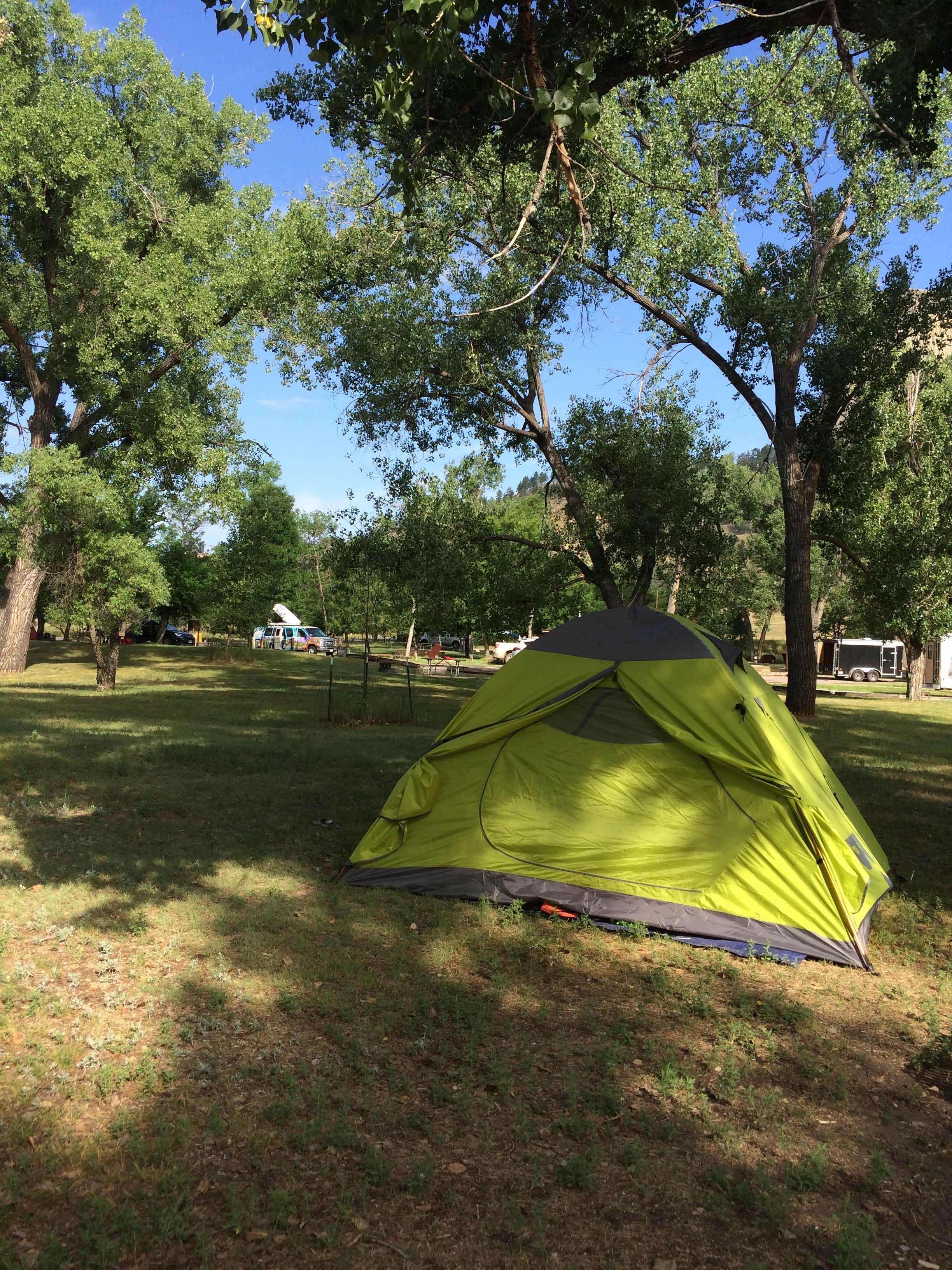 Camper submitted image from Belle Fourche Campground at Devils Tower — Devils Tower National Monument - 4