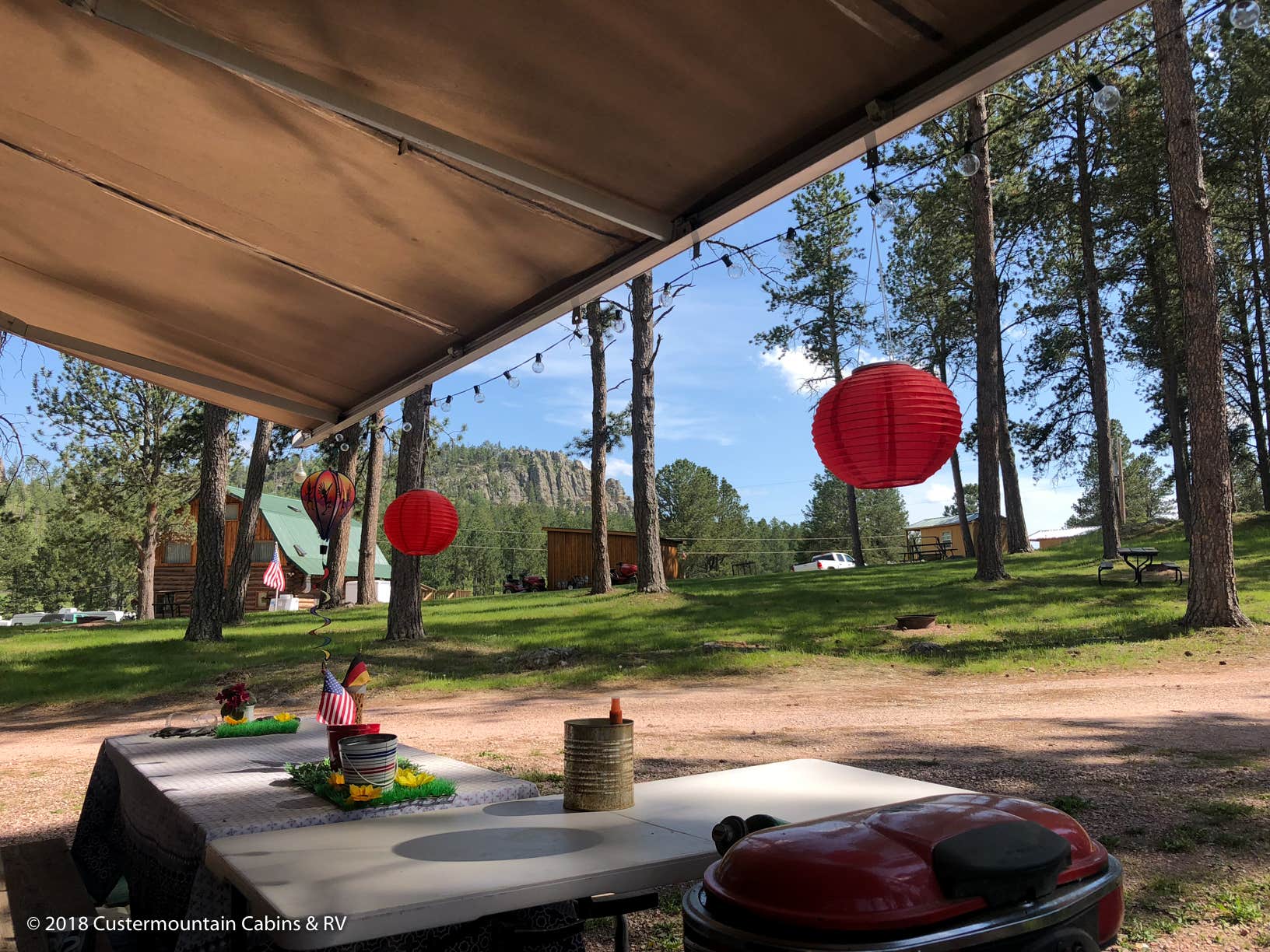 Camper submitted image from Custer Mountain Cabins and Campground - 5