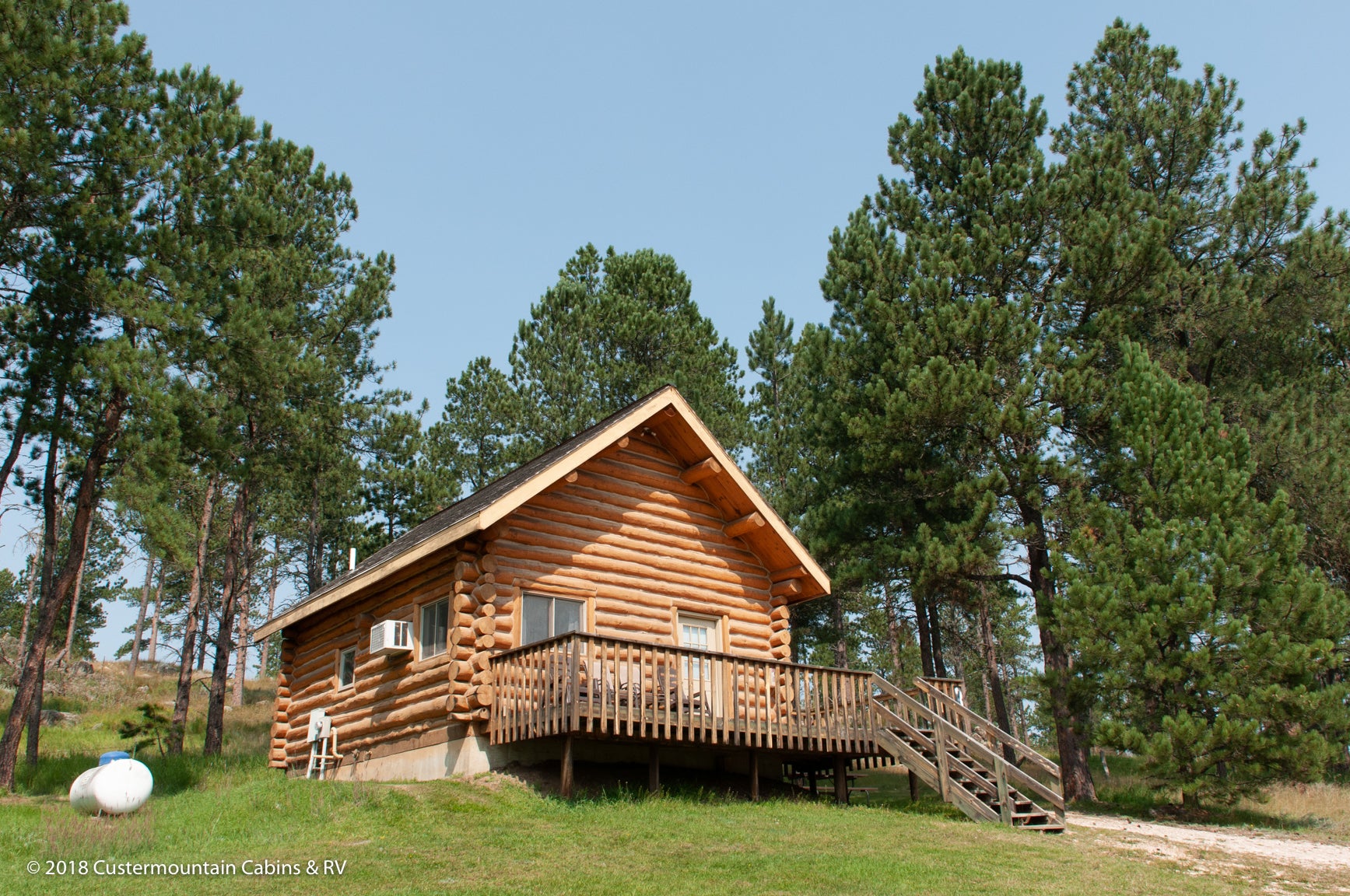 There is a cabin for almost any group size and price range.