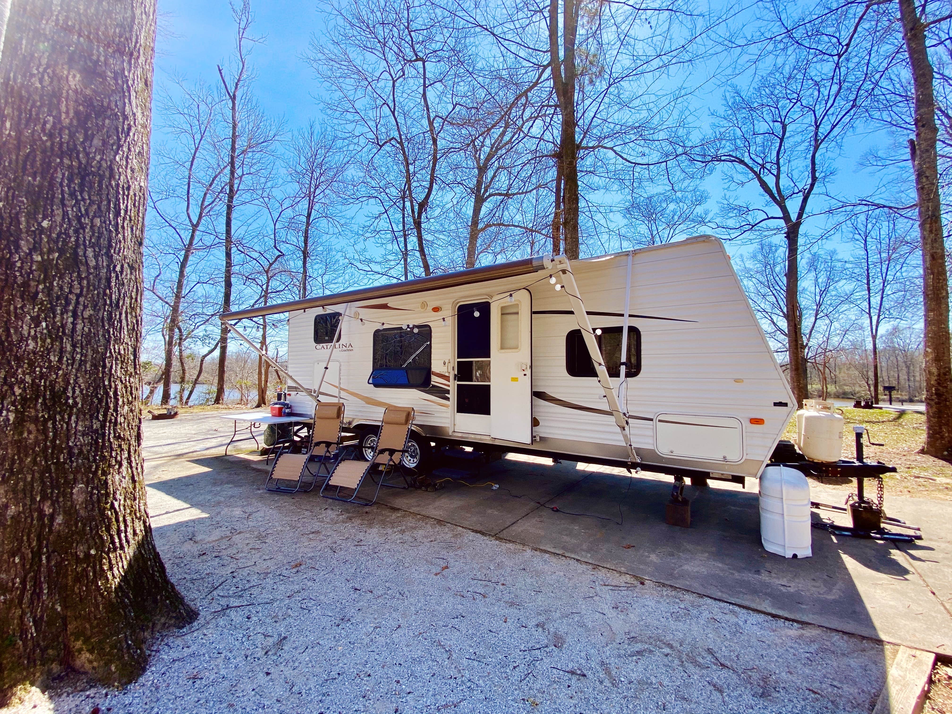 Amber B.'s photo of rv camping at Forkland Campground near Marion Junction, AL