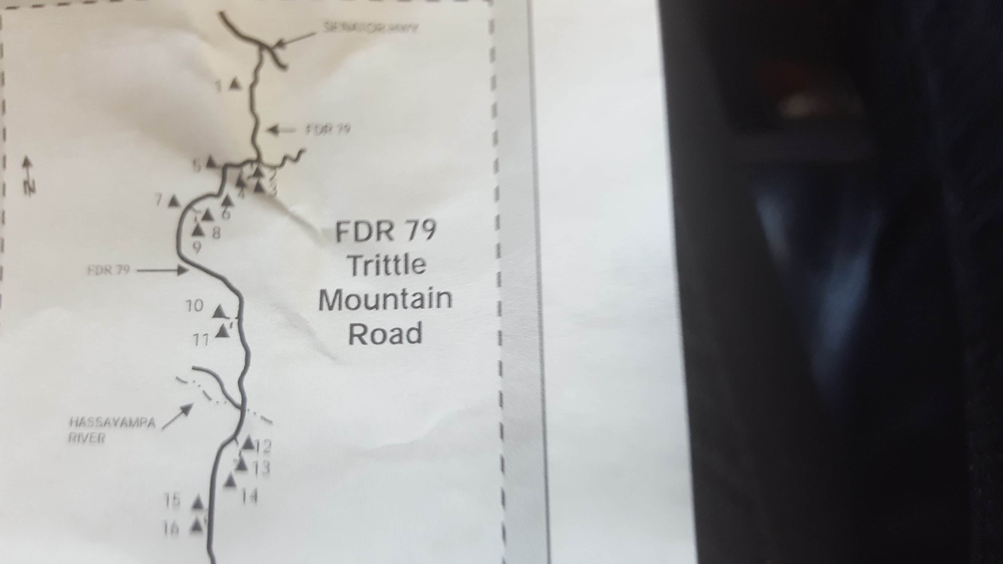 Camper-submitted photo at FDR79 Trittle Mountain Road Dispersed Camping near Prescott Valley, AZ