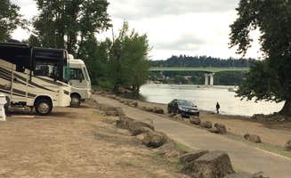Corinna B.'s photo of rv camping at Clackamette RV Park near Estacada, OR
