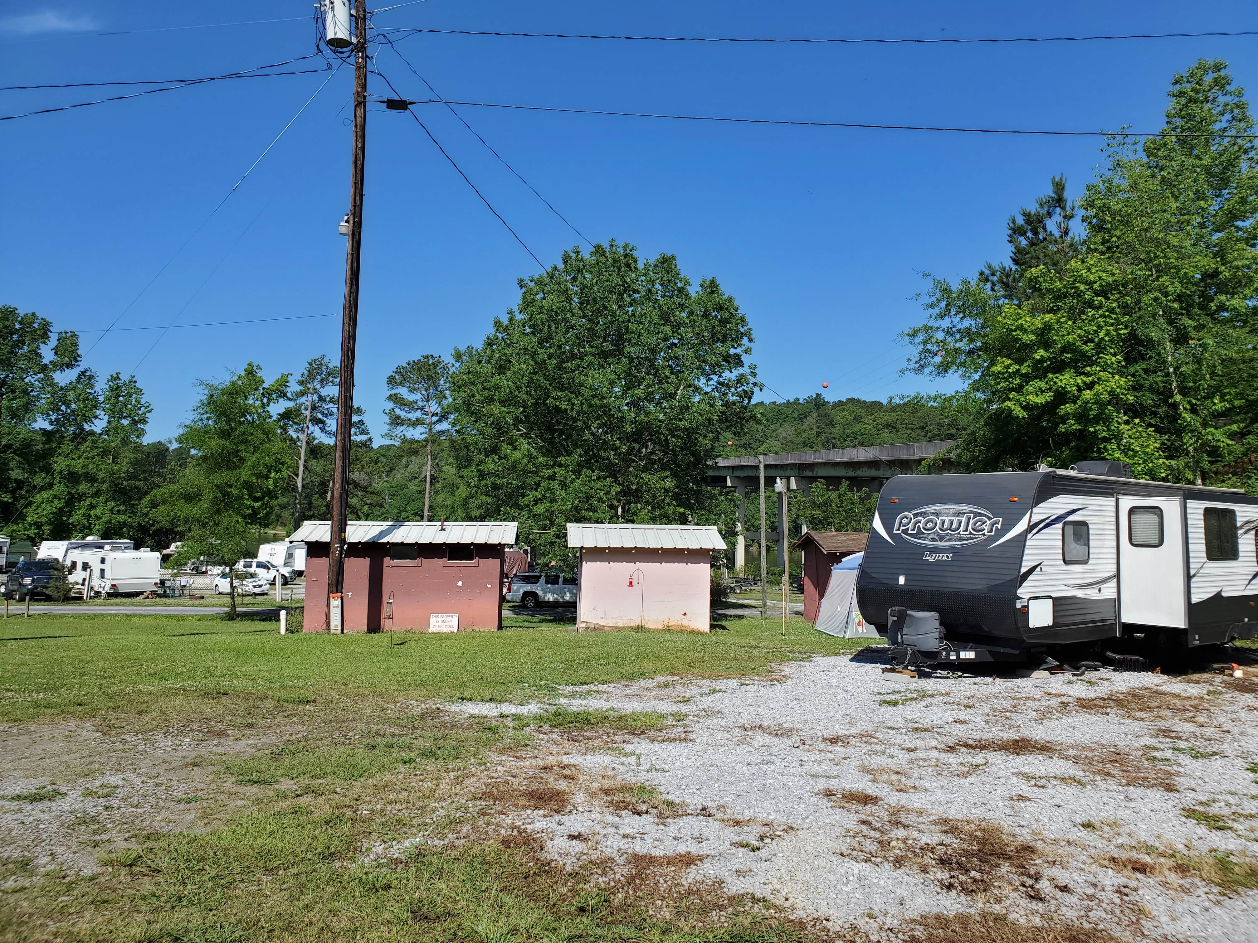 Camper-submitted photo at Lake Mitchell Fishncamp Campground near Weogufka, AL