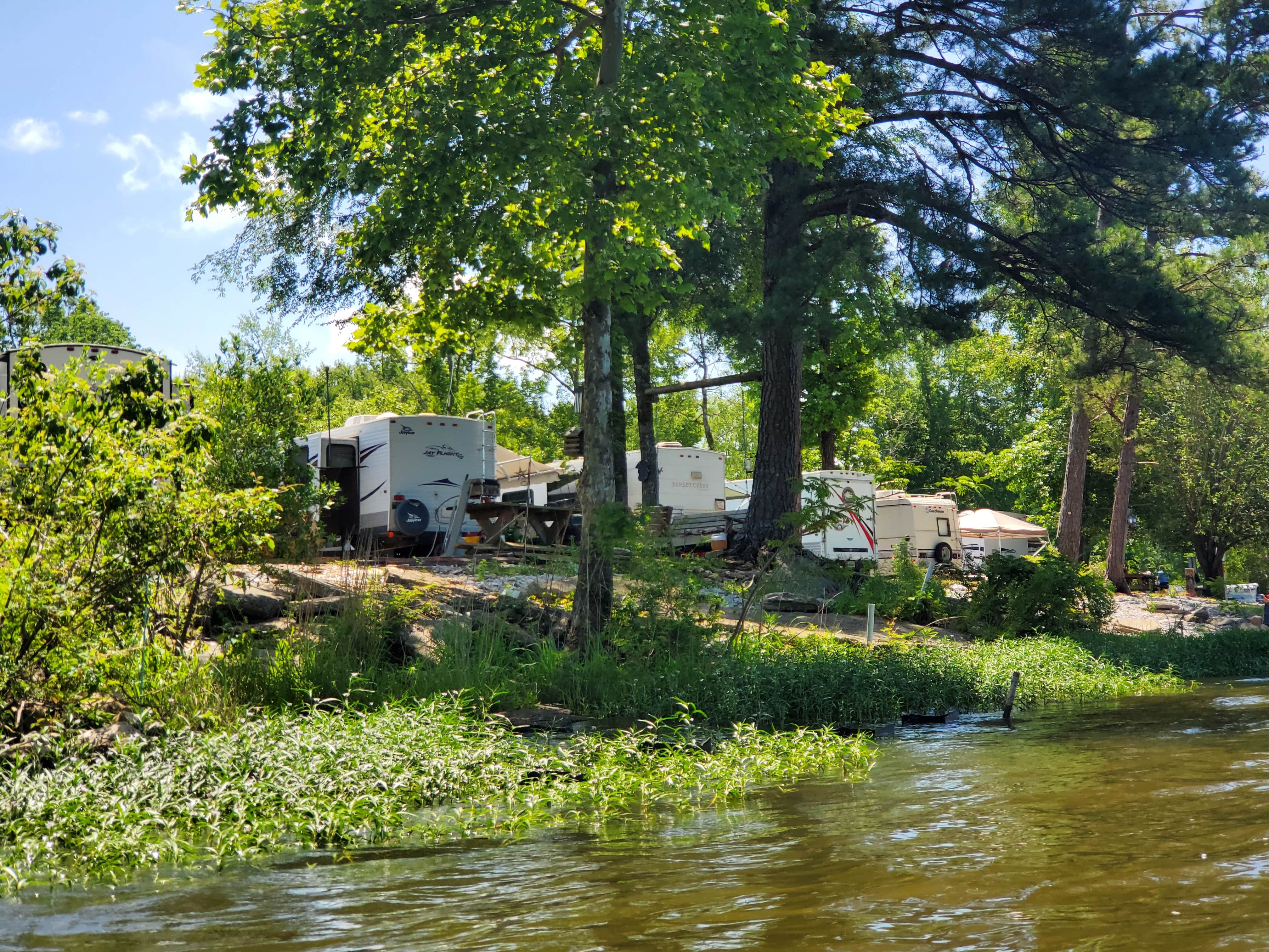 Camper submitted image from Lake Mitchell Fishncamp Campground - 3