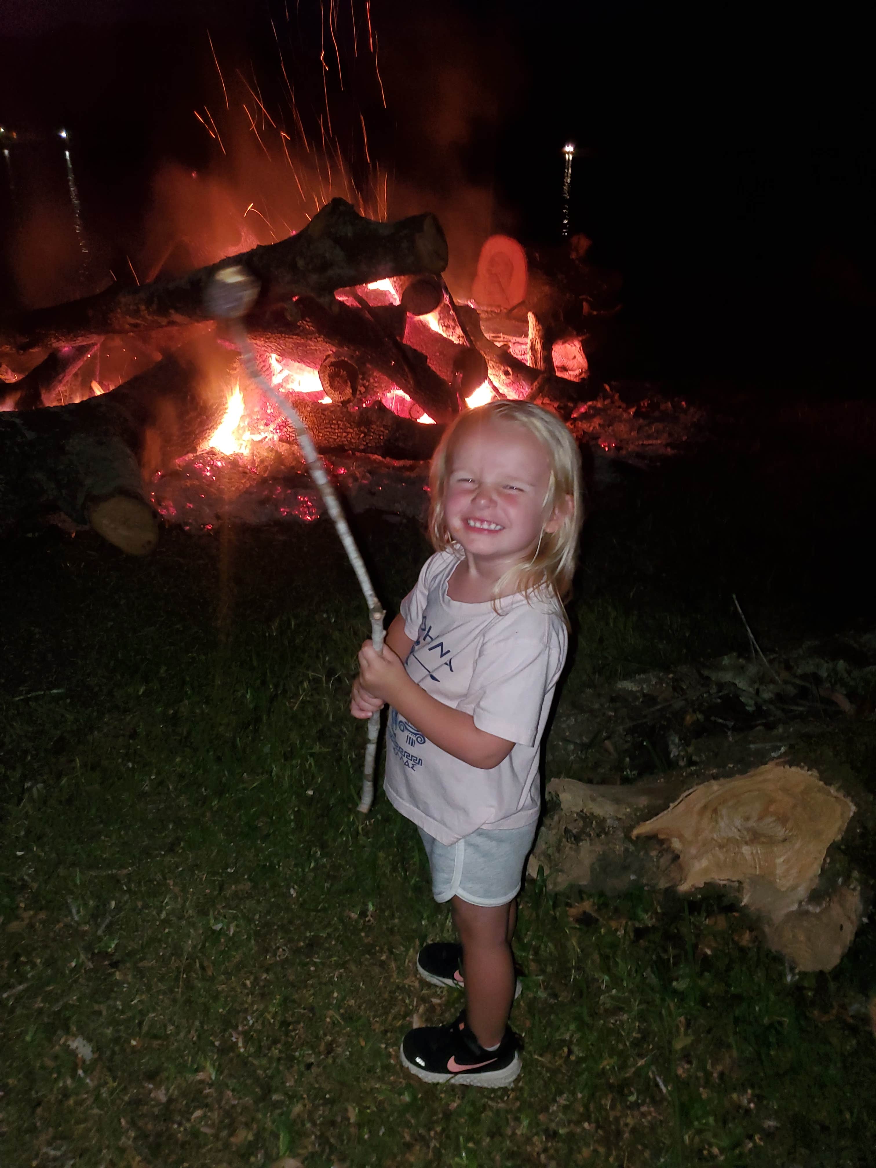 Camper-submitted photo at Lake Mitchell Fishncamp Campground near Weogufka, AL