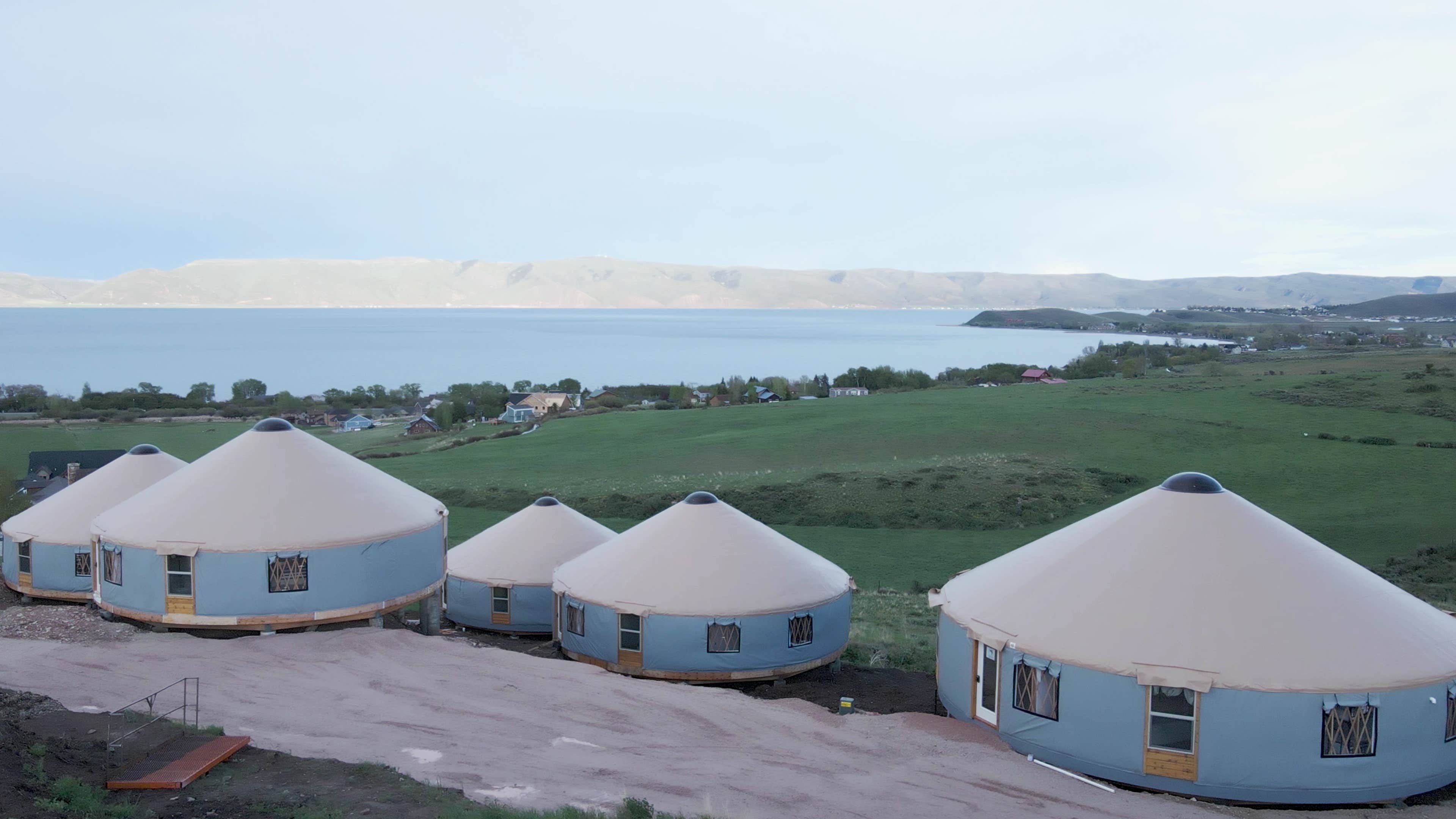Camper-submitted photo at OsoBlu Bear Lake Yurts near Kemmerer, WY