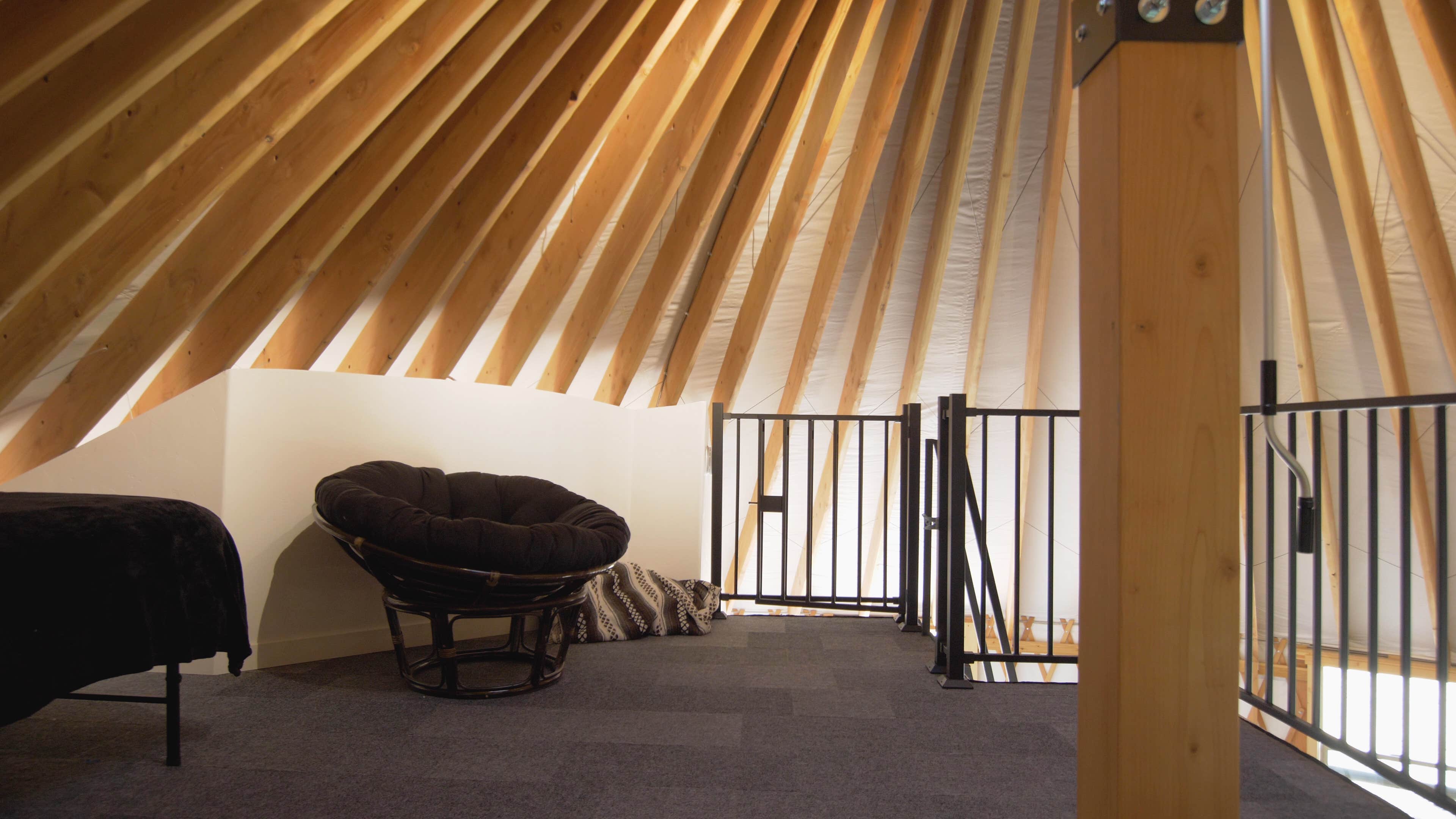 Camper-submitted photo at OsoBlu Bear Lake Yurts near Kemmerer, WY