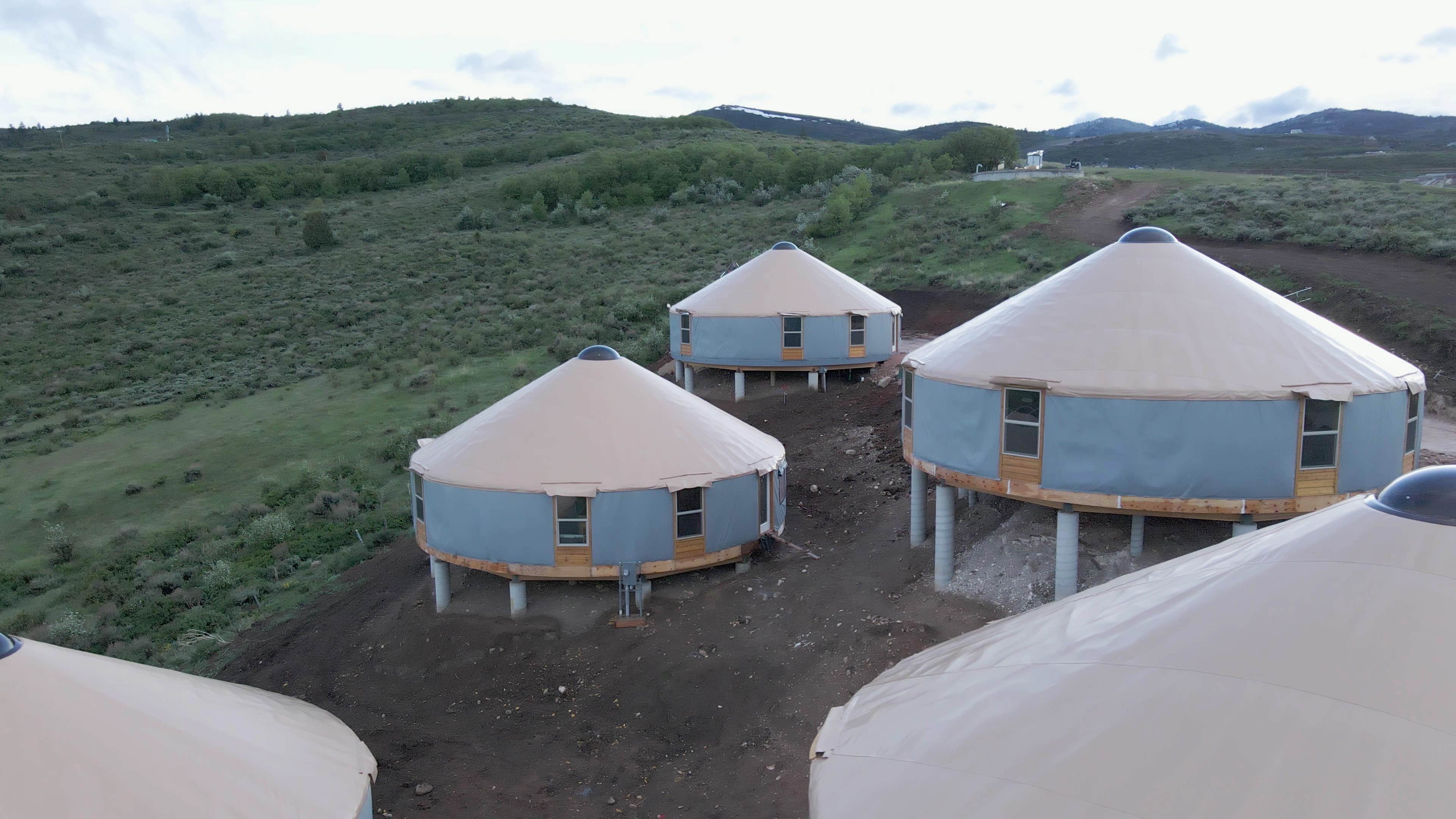 Melissa S.'s photo at OsoBlu Bear Lake Yurts near Fish Haven, ID