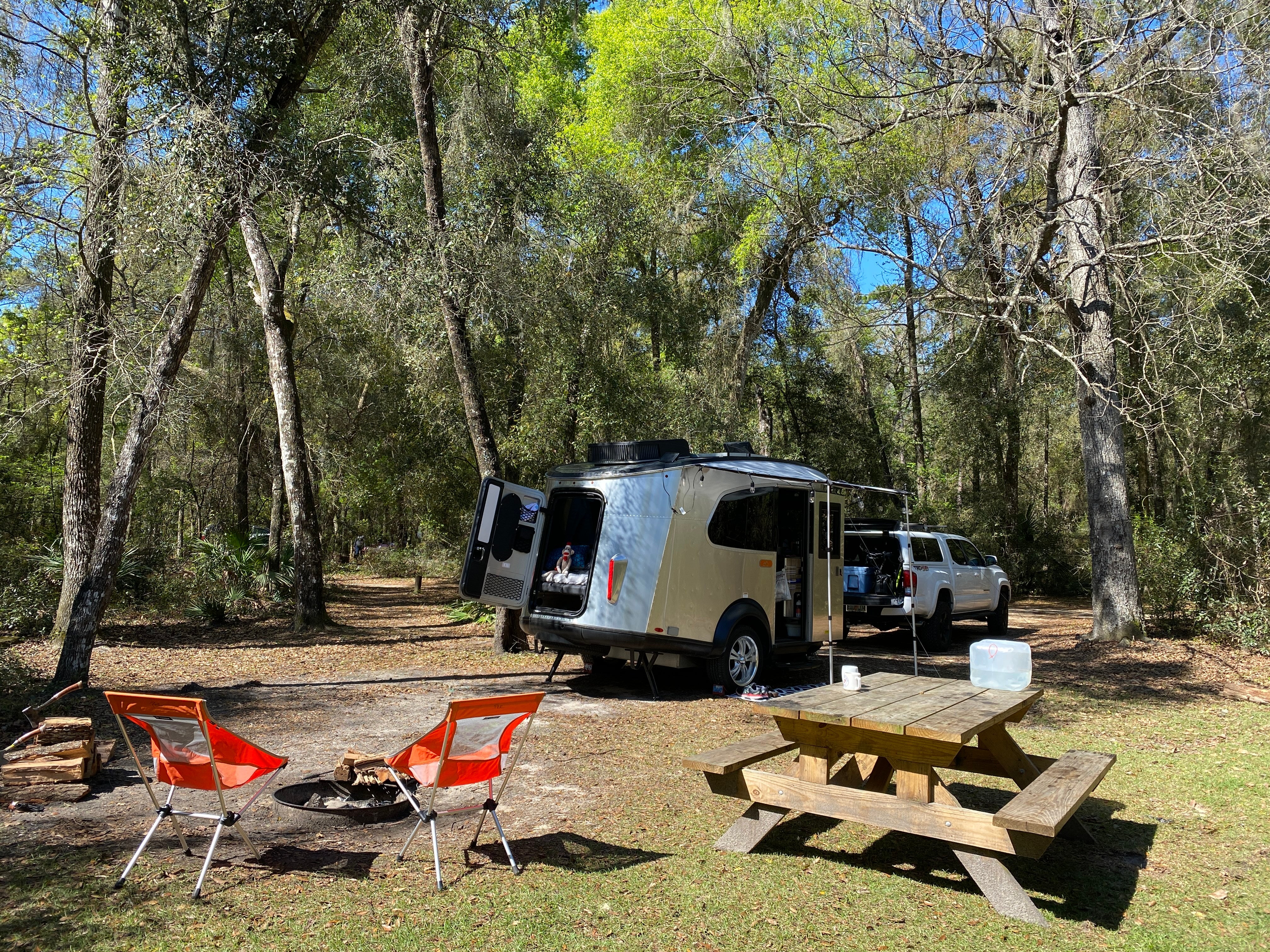 One of our very favorite campsites in all Florida