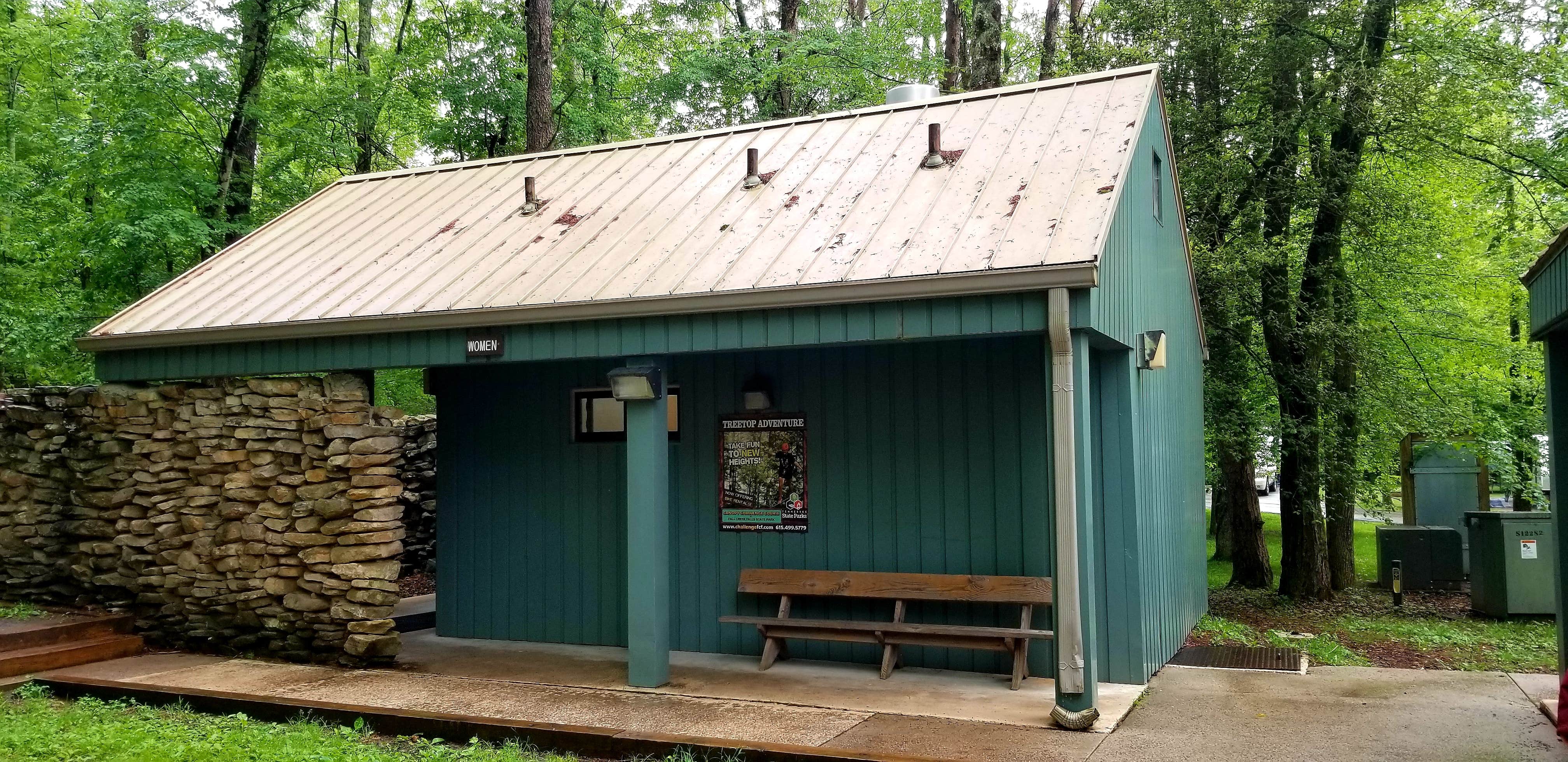 Katrin M.'s photo of glamping accommodations at Fall Creek Falls State Park Campground near Sequatchie, TN
