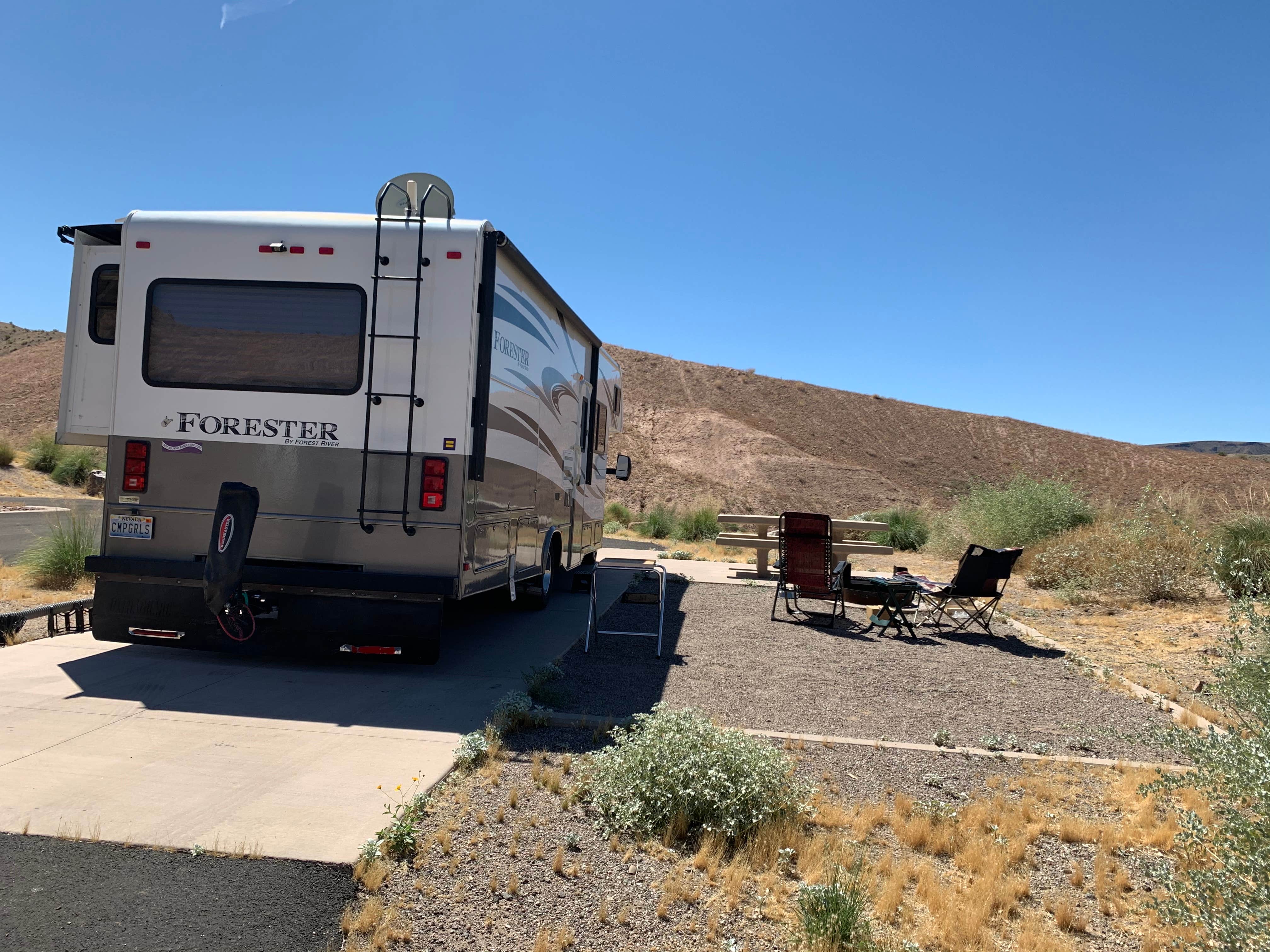 Bonnie C.'s photo of rv camping at Willow Beach Rv Park — Lake Mead National Recreation Area near Lake Mead National Recreation Area