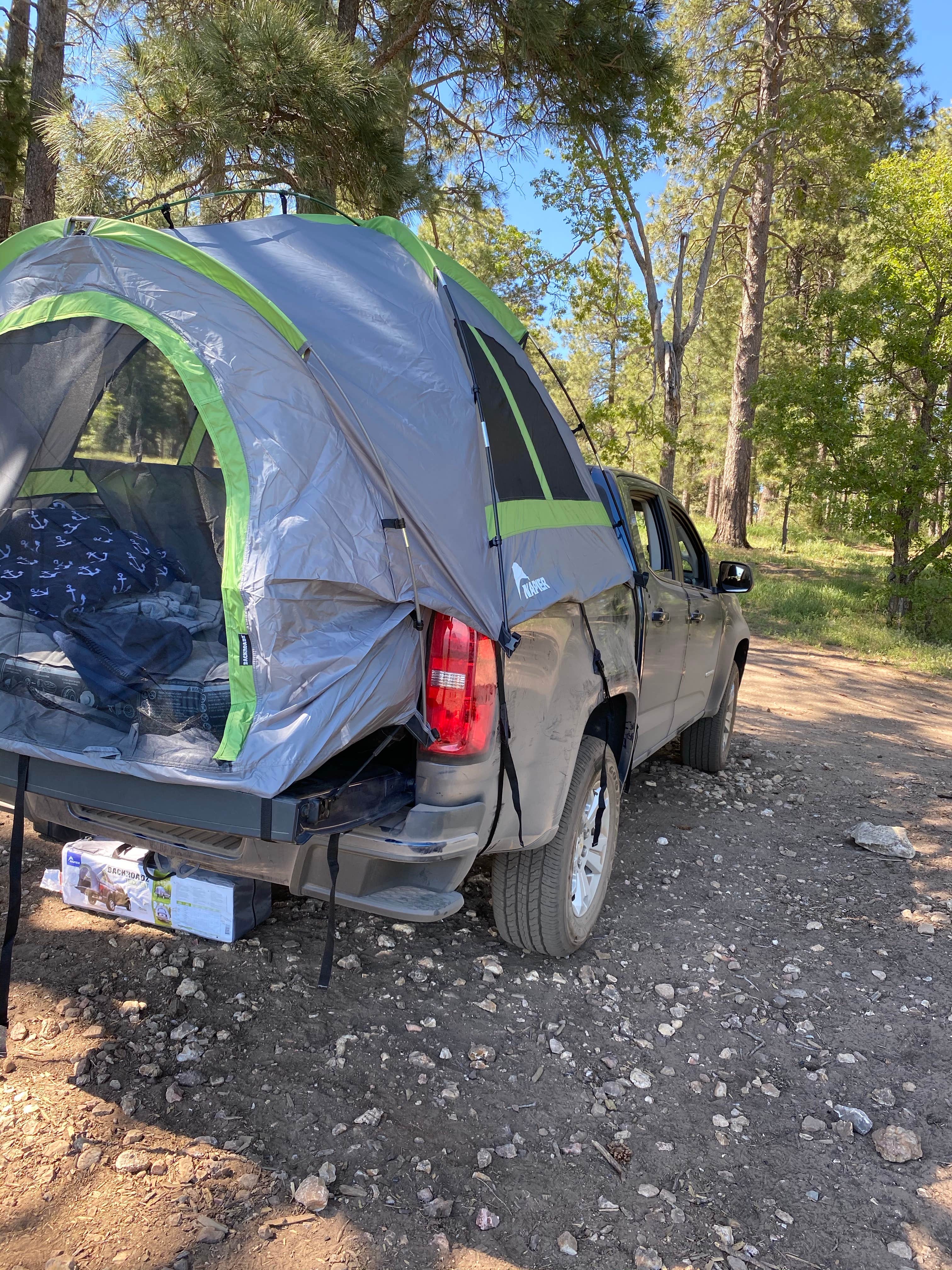 Glenn P.'s photo of tent camping at Edge of the World (East Pocket) near Jerome, AZ