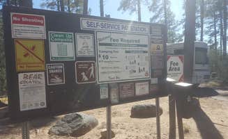 Krista Z.'s photo of rv camping at Lower Wolf Creek Campground near Yarnell, AZ