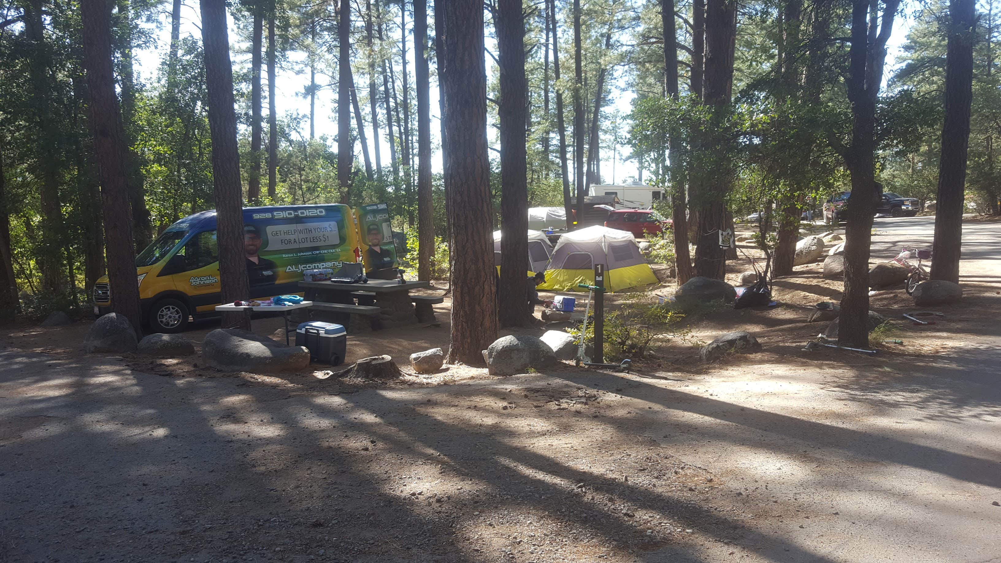 Camper submitted image from Lower Wolf Creek Campground - 3