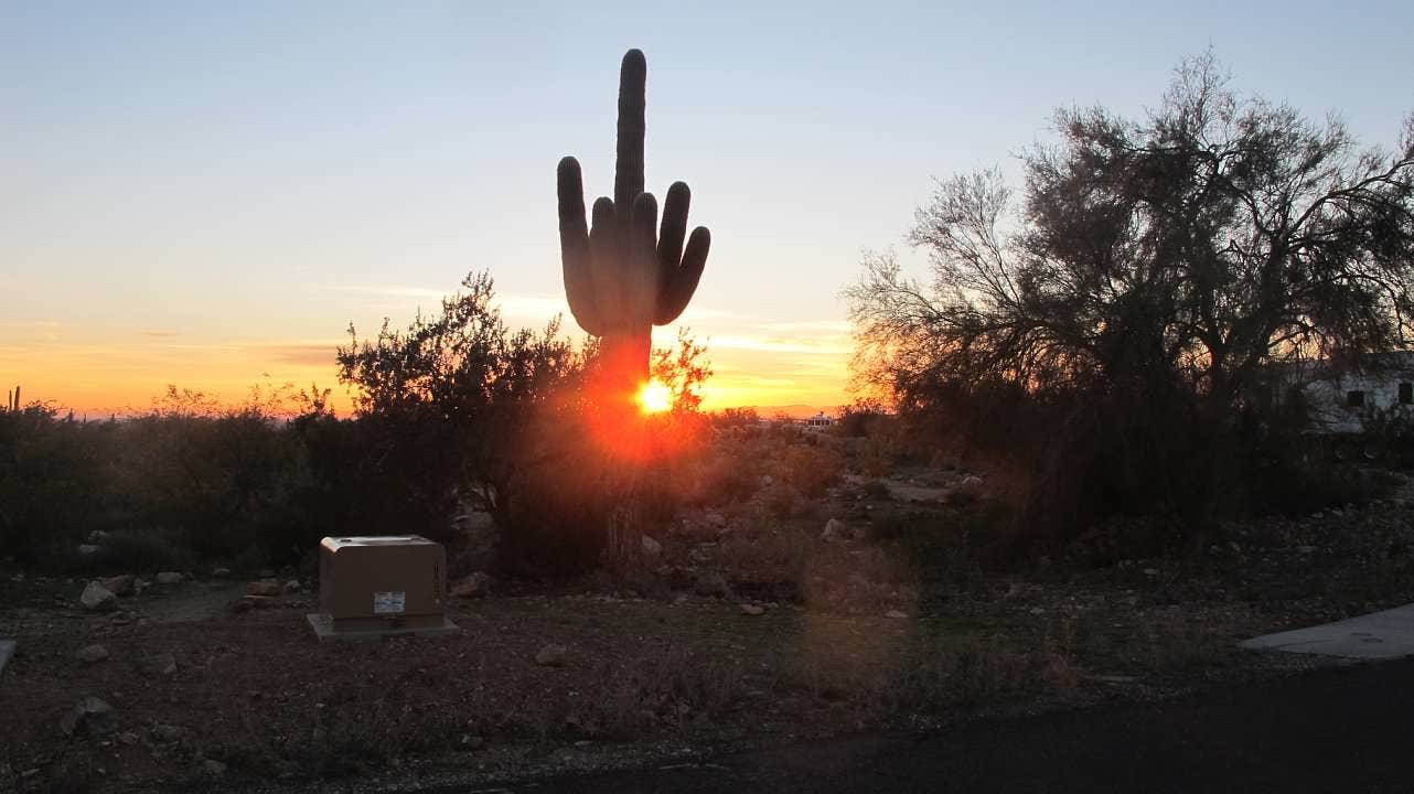 From our campsite