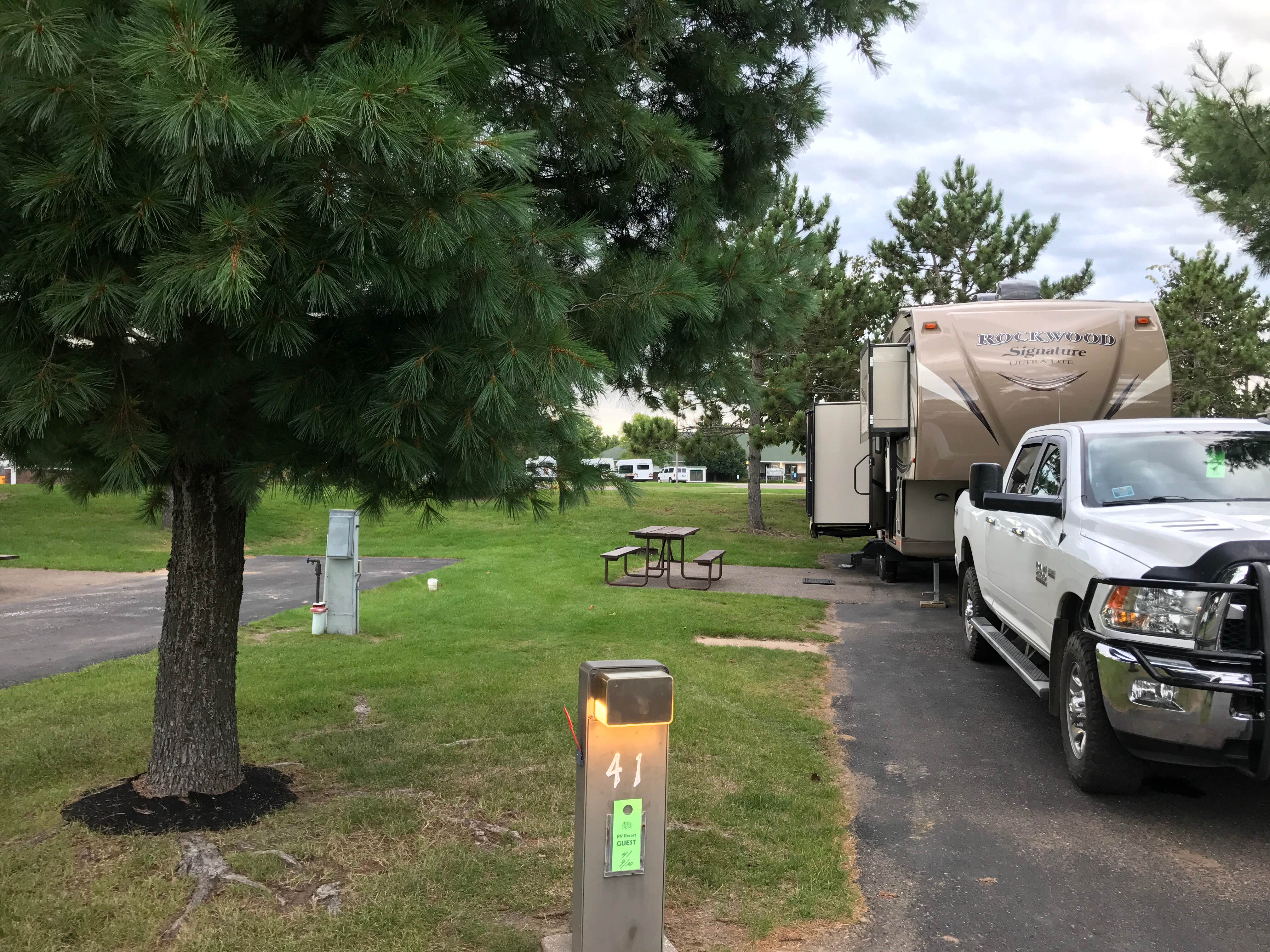 TyAnn J.'s photo of rv camping at Grand Casino RV Resort near St. Croix National Scenic Riverway
