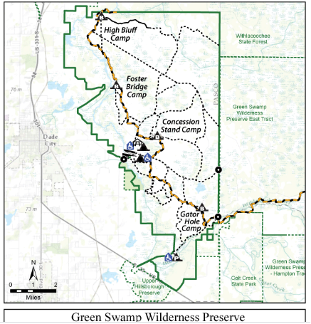 Camper-submitted photo at Foster Bridge Primitive Site Green Swamp West near Trilby, FL