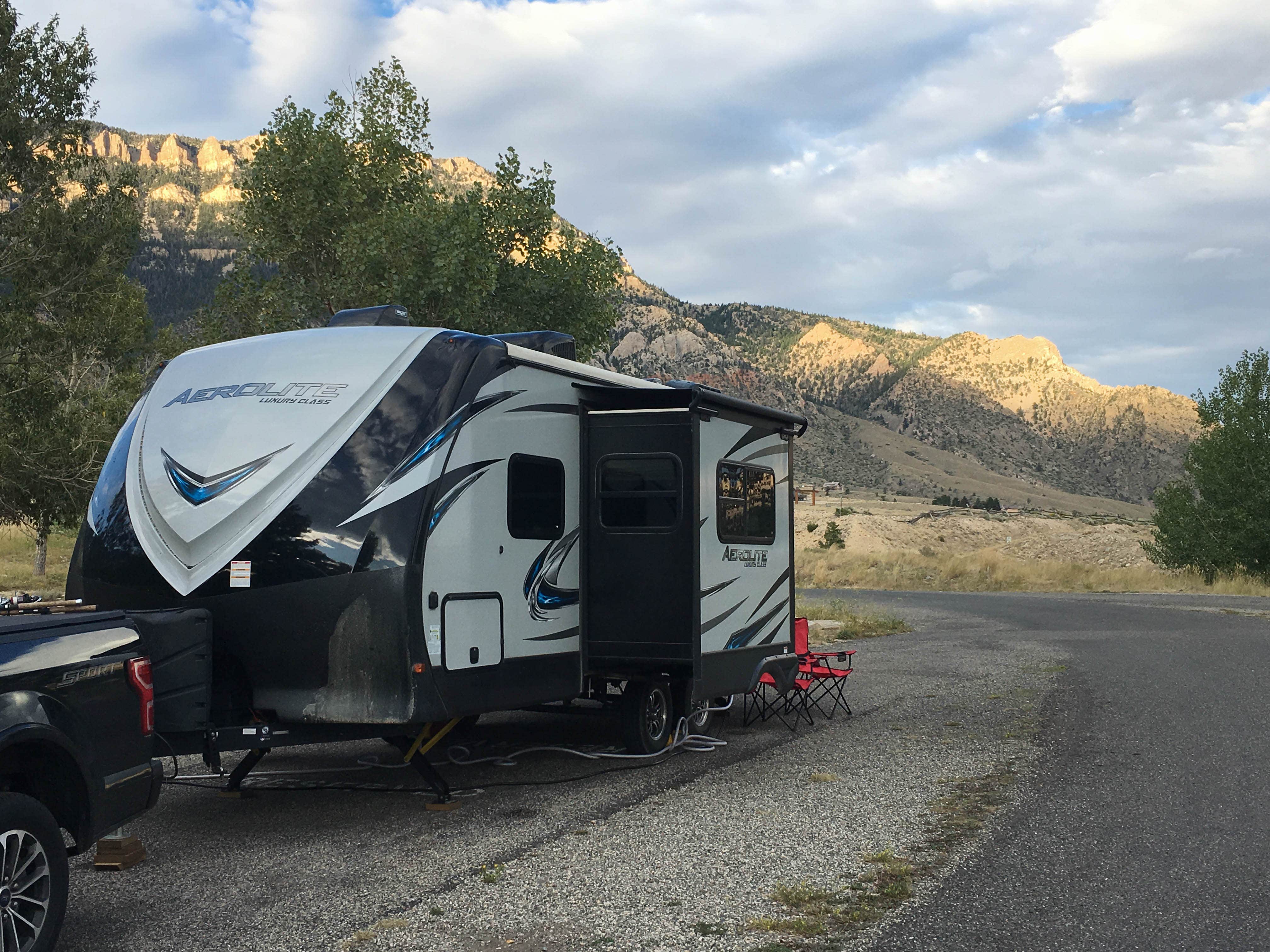 B M.'s photo of rv camping at North Fork Campground — Buffalo Bill State Park near Ralston, WY