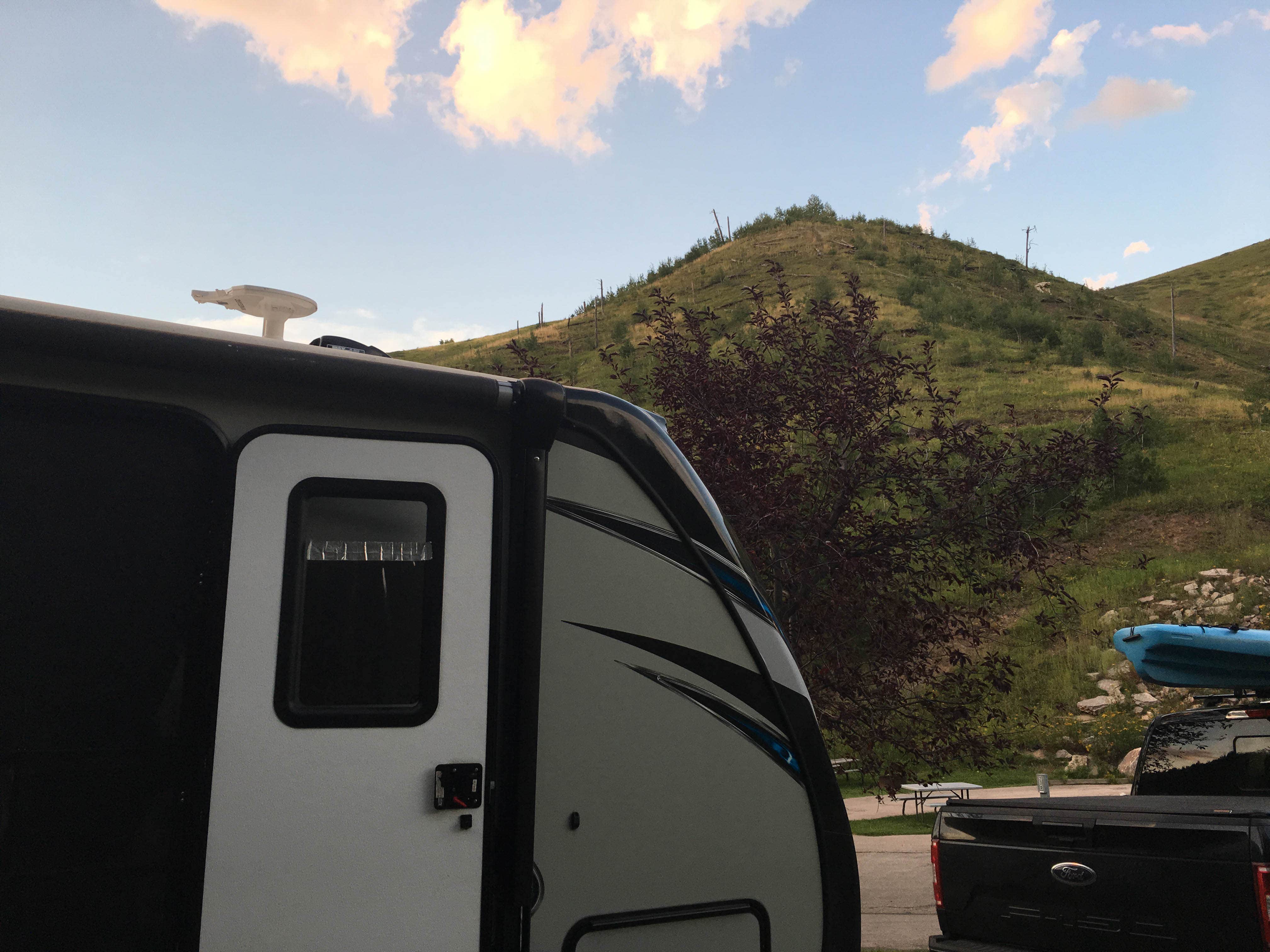 B M.'s photo of rv camping at Whistler Gulch Campground & RV Park near Sturgis, SD