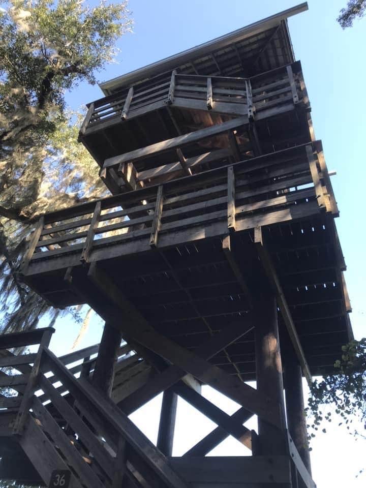 Ray P.'s photo of glamping accommodations at Paynes Prairie Preserve State Park Campground near Welaka, FL