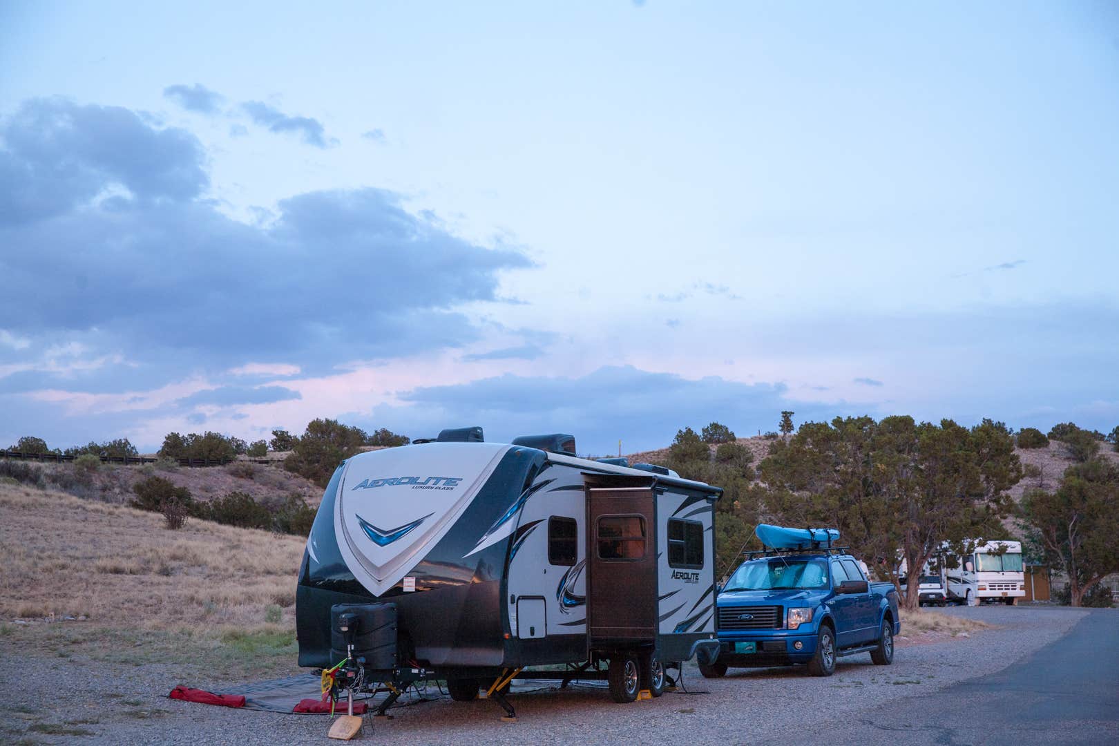B M.'s photo of rv camping at Riana - Abiquiu Lake near Medanales, NM