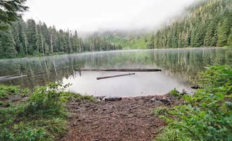Camping near Pyramid Creek Backcountry Campsites — Mount Rainier National Park: Cora Lake Back Country, Longmire, Washington