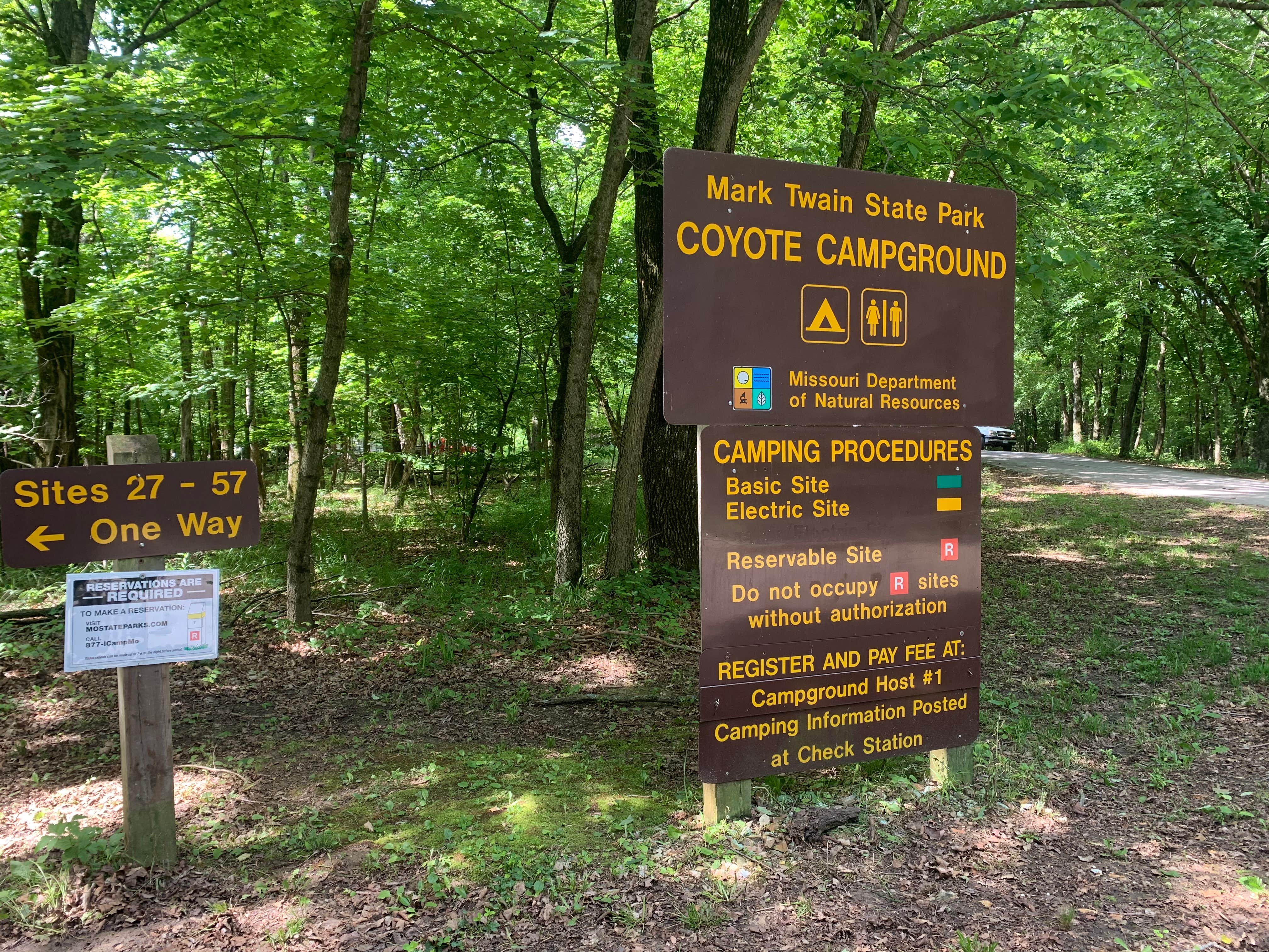 Camper-submitted photo at Coyote — Mark Twain State Park near Holliday, MO