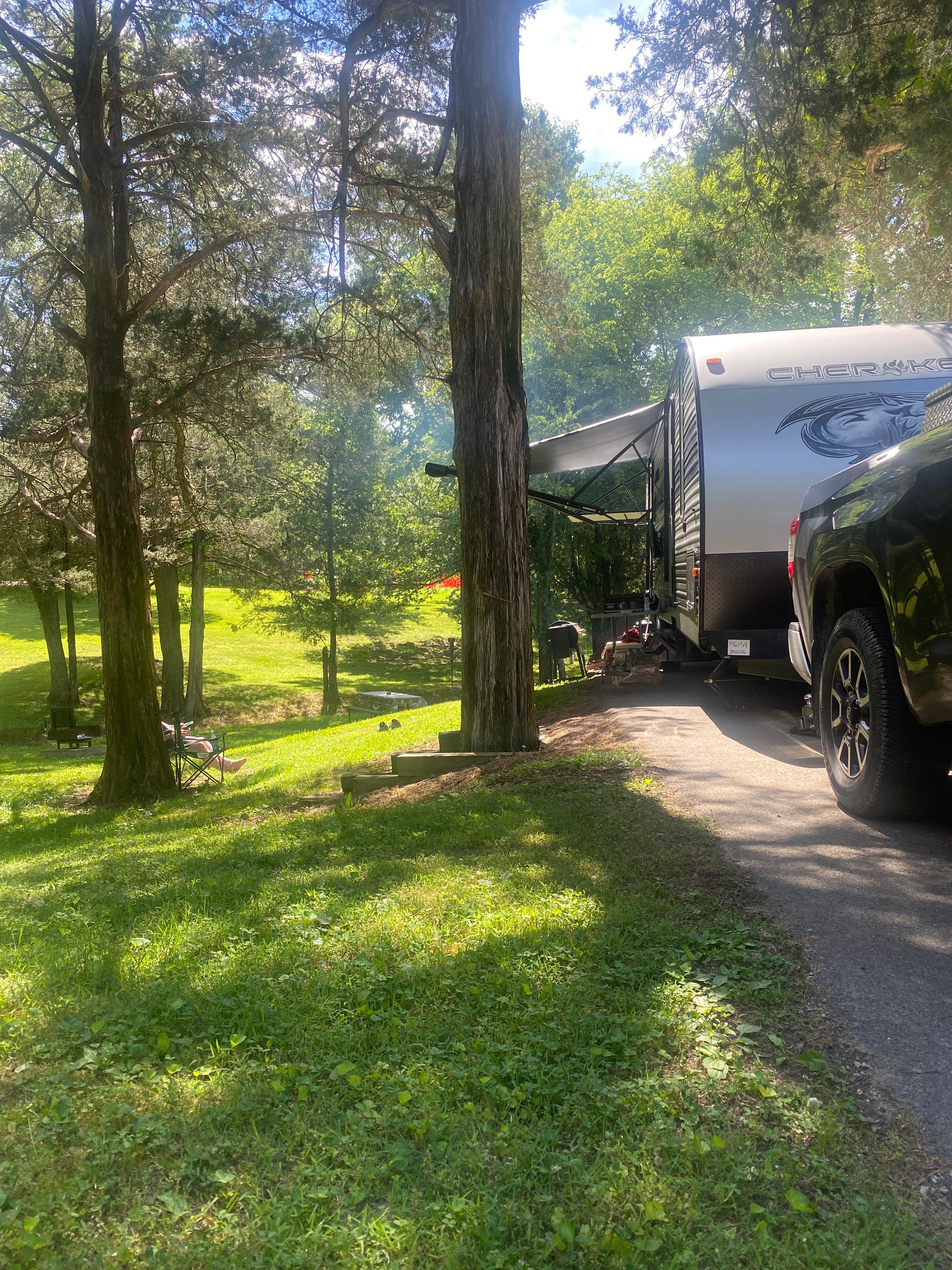 Camper submitted image from Dixon Springs State Park Campground - 3