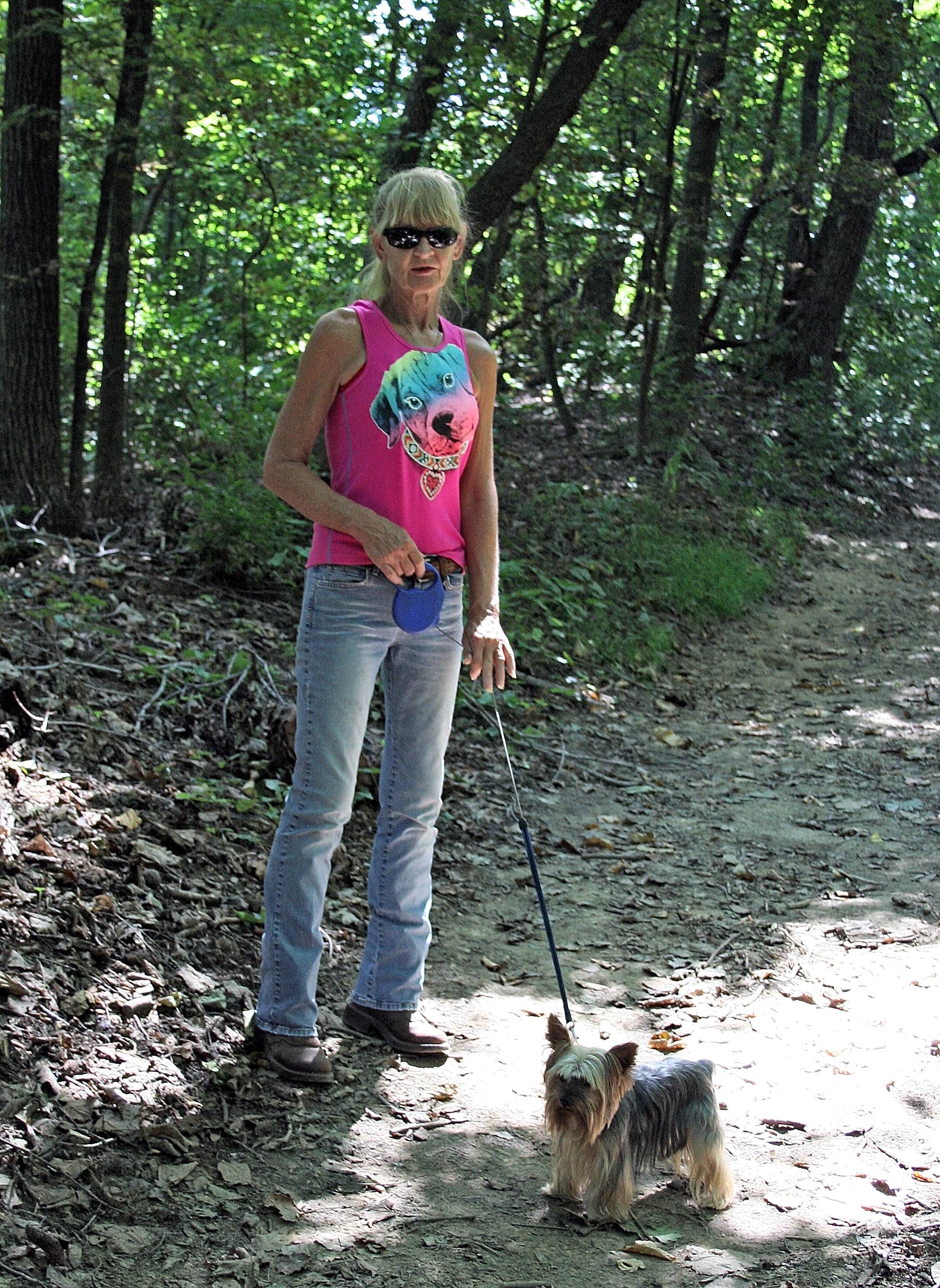 Michael M.'s photo of camping with pets at Turkey Run State Park Campground near Marshall, IN
