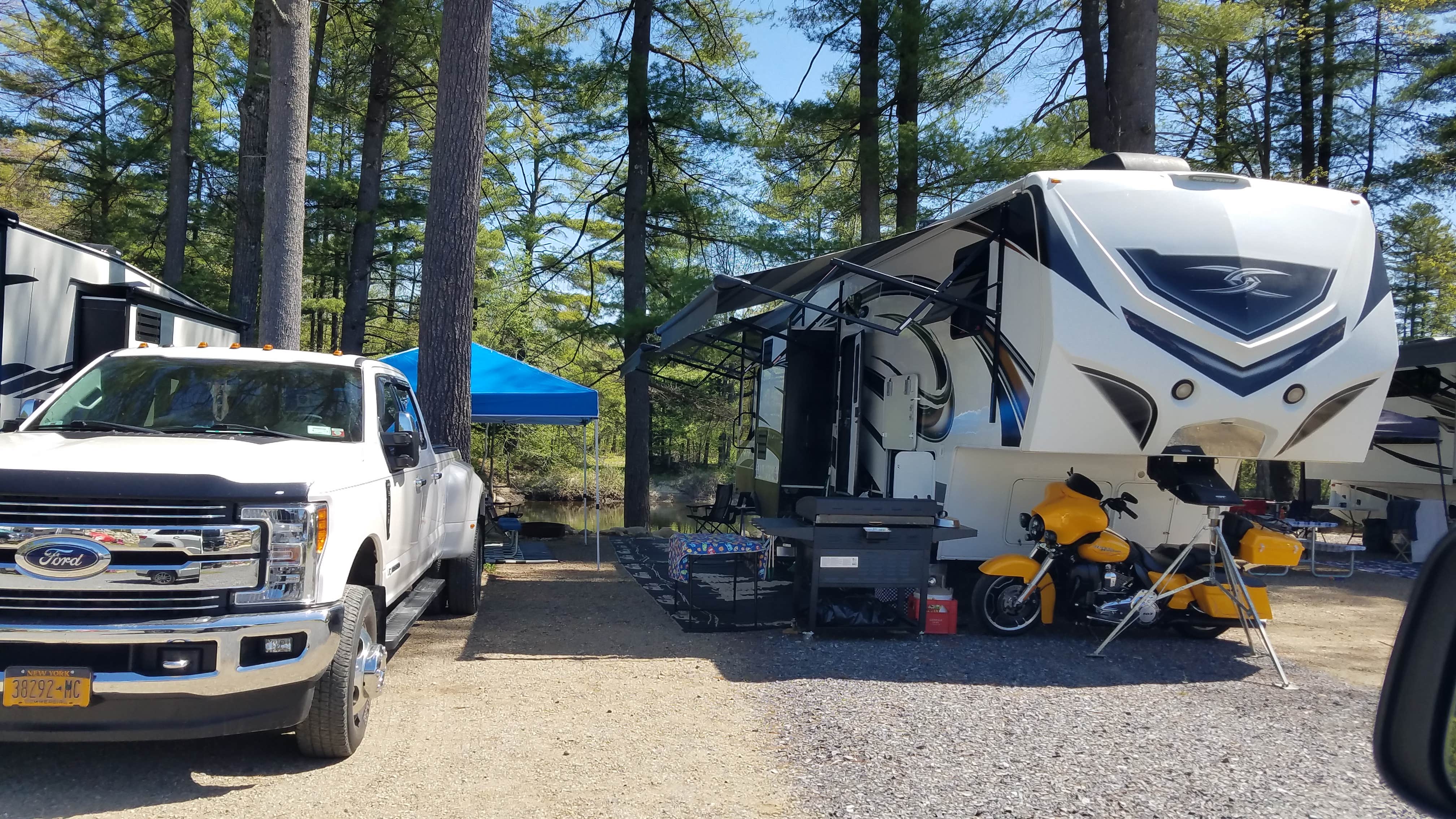 Camper-submitted photo at Lake George Riverview Campground near Queensbury, NY