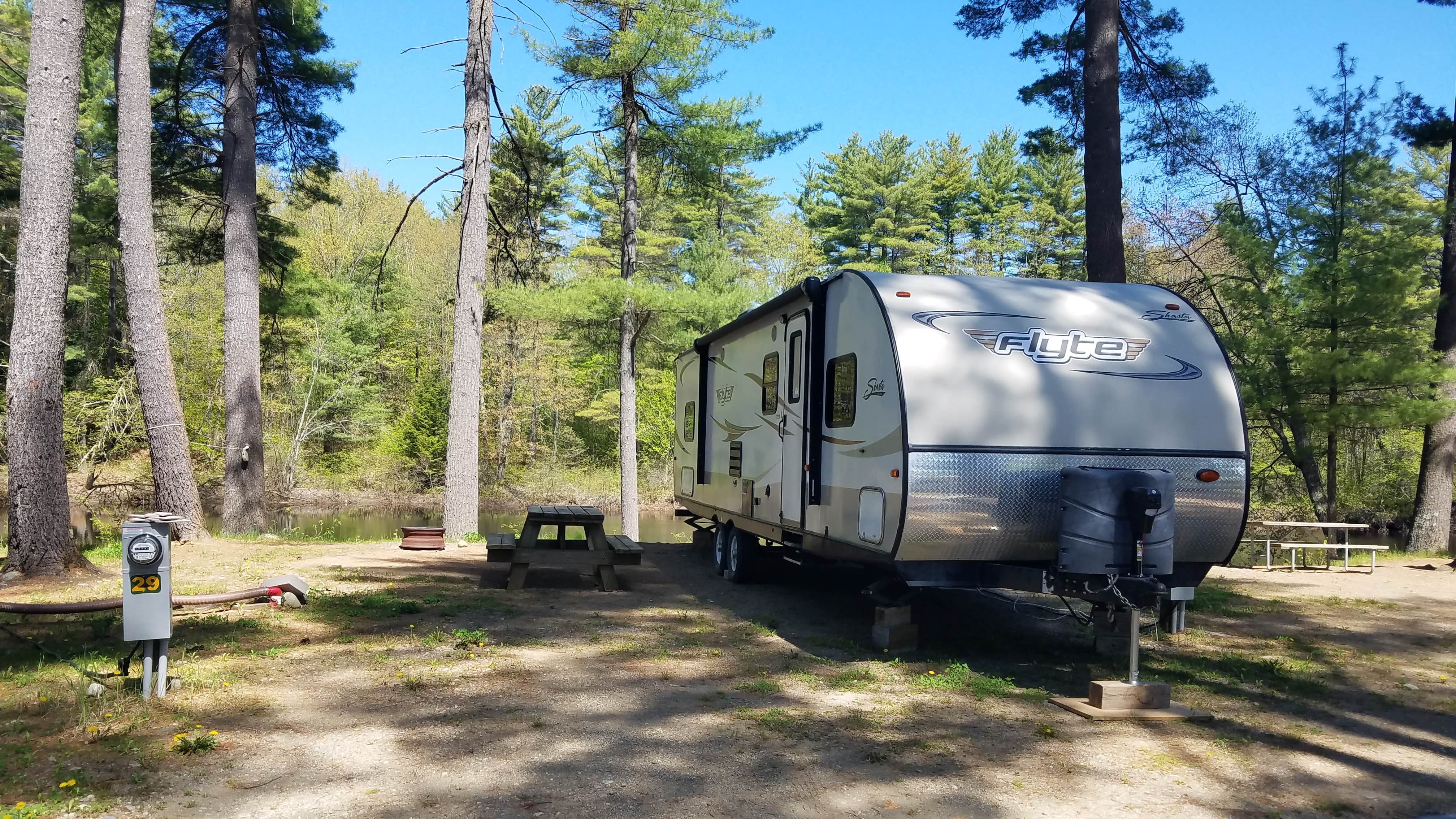 Camper submitted image from Lake George Riverview Campground - 4