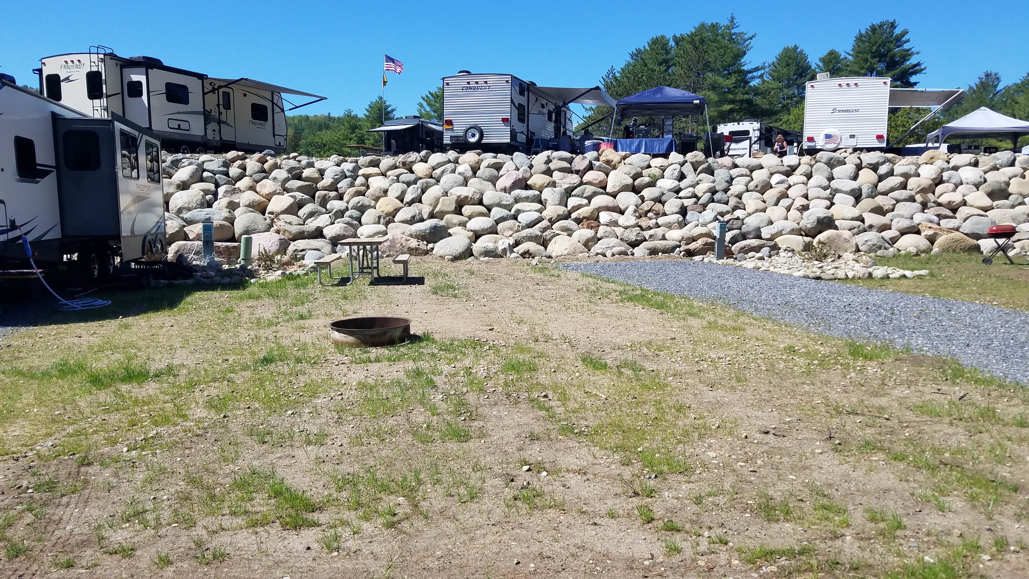 Camper submitted image from Lake George Riverview Campground - 5