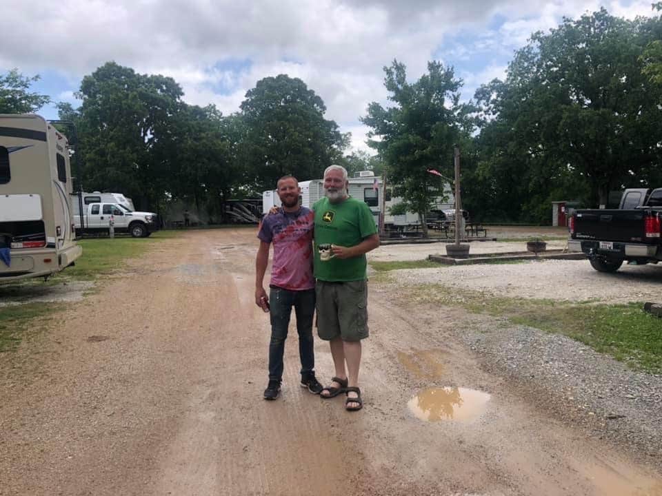 Joey H.'s photo of rv camping at Green Tree Campground & RV Park near Berryville, AR