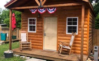 Joey H.'s photo of a cabin at Green Tree Campground & RV Park near Golden, MO