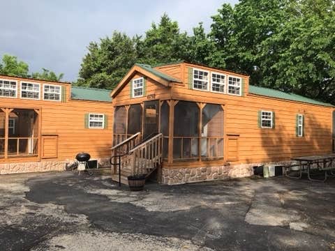 Crystal C.'s photo of glamping accommodations at Branson KOA near Forsyth, MO