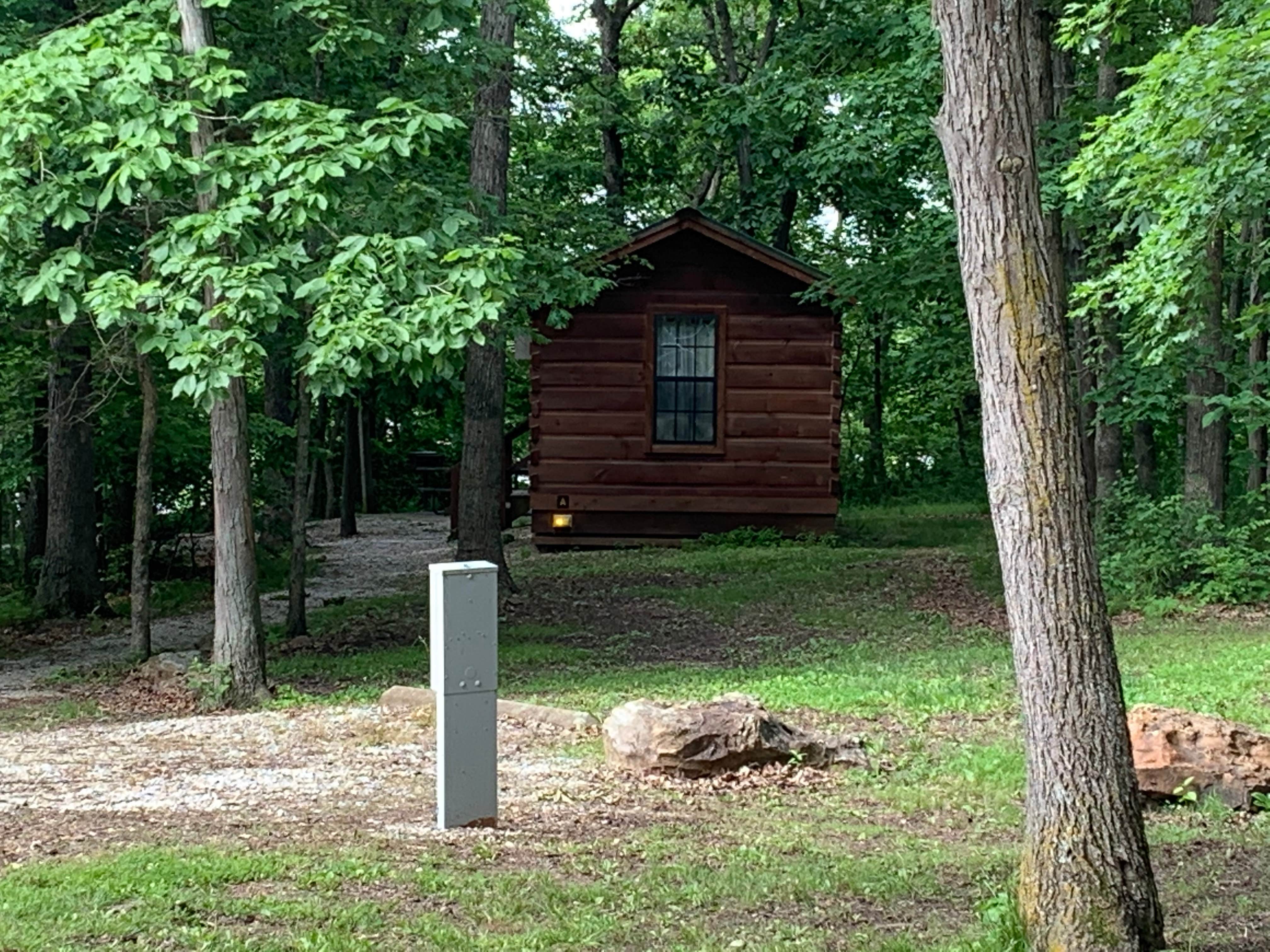 Scott M.'s photo of glamping accommodations at Coyote — Mark Twain State Park near Louisiana, MO
