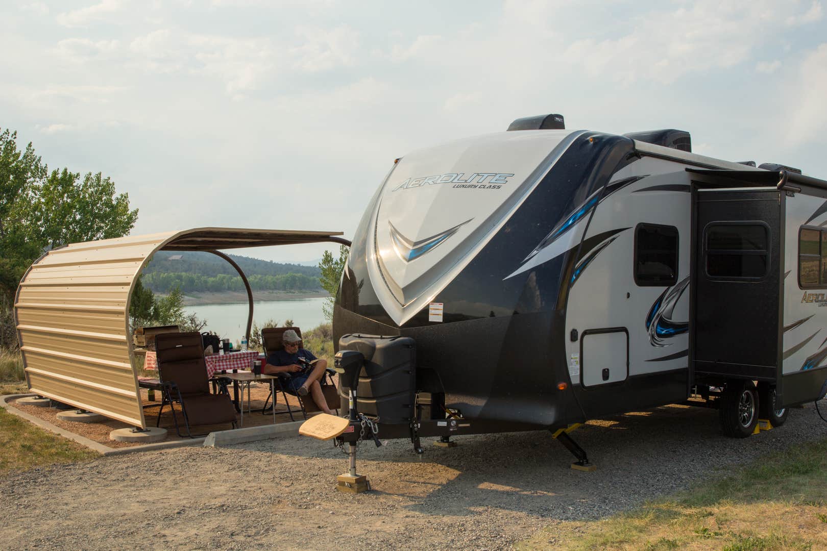 B M.'s photo of rv camping at Iron Creek Campground — Crawford State Park near Delta, CO