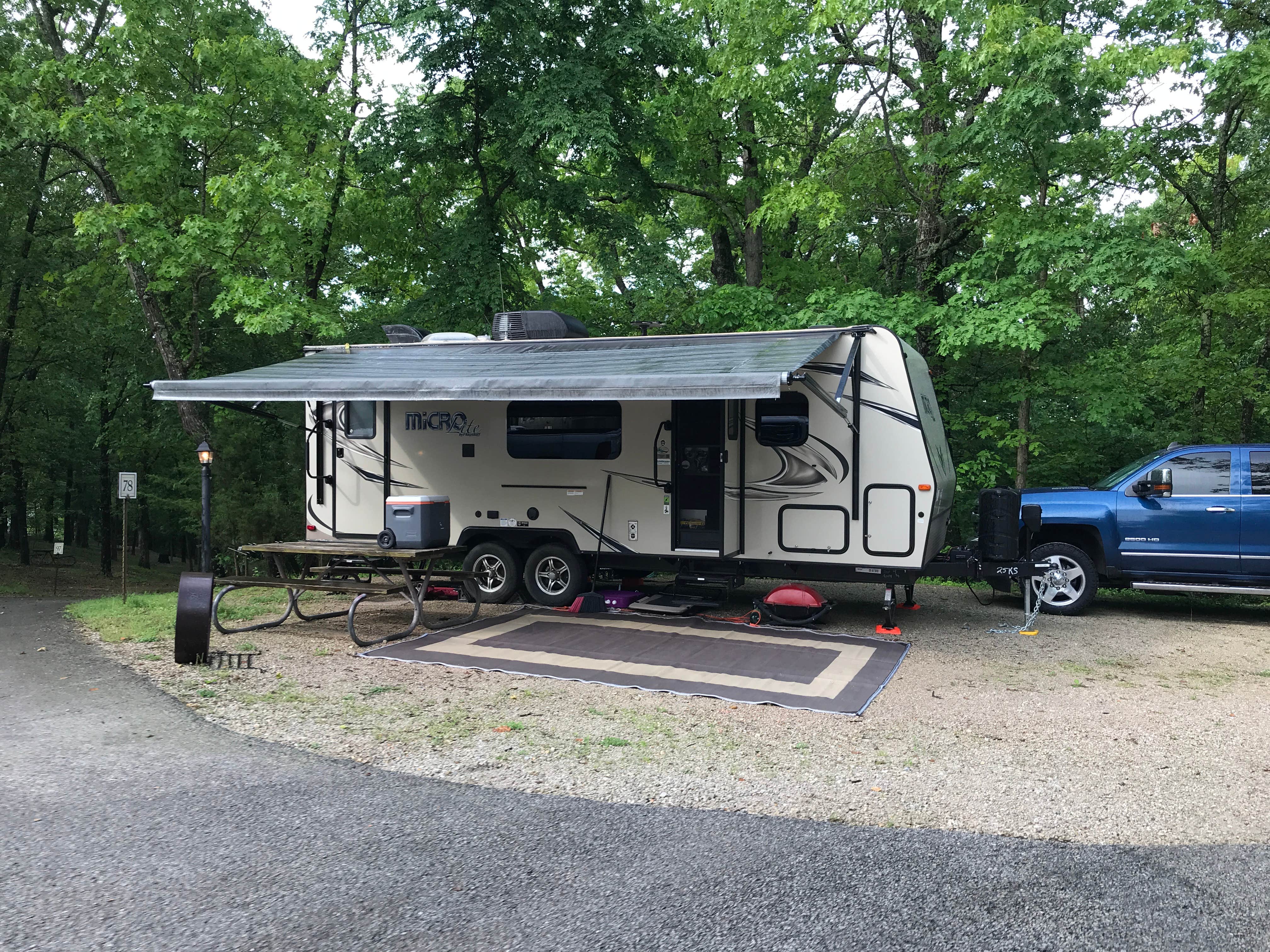 Camper-submitted photo at Tall Pines Campground near Forsyth, MO