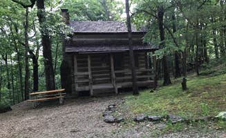 Crystal C.'s photo of glamping accommodations at Tall Pines Campground near Berryville, AR