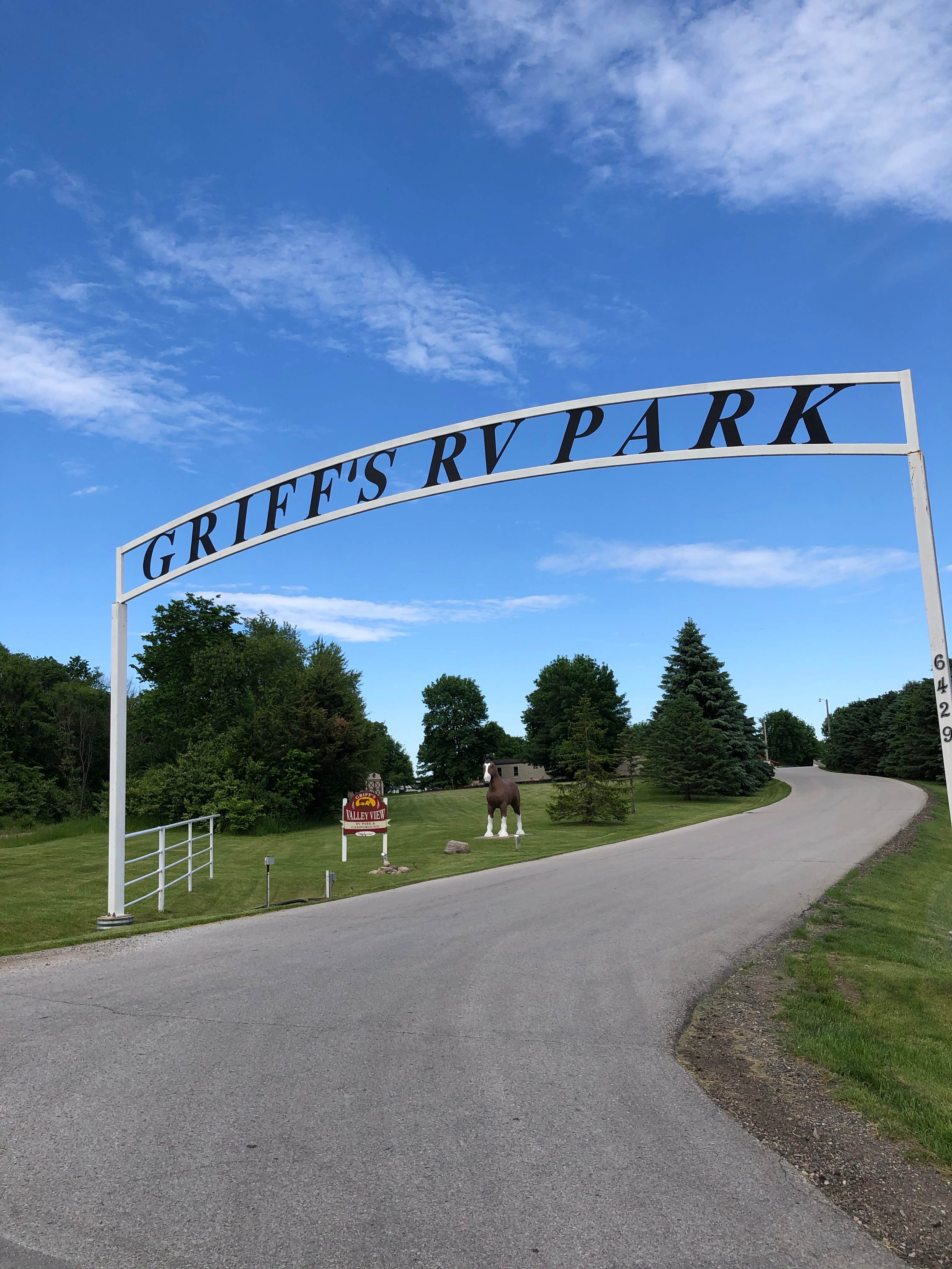 Camper submitted image from Griffs Valley View RV Park - 2