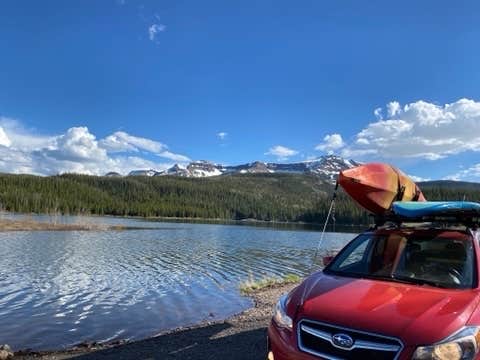 Danielle S.'s photo of rv camping at Bear Lake Campground near Clark, CO