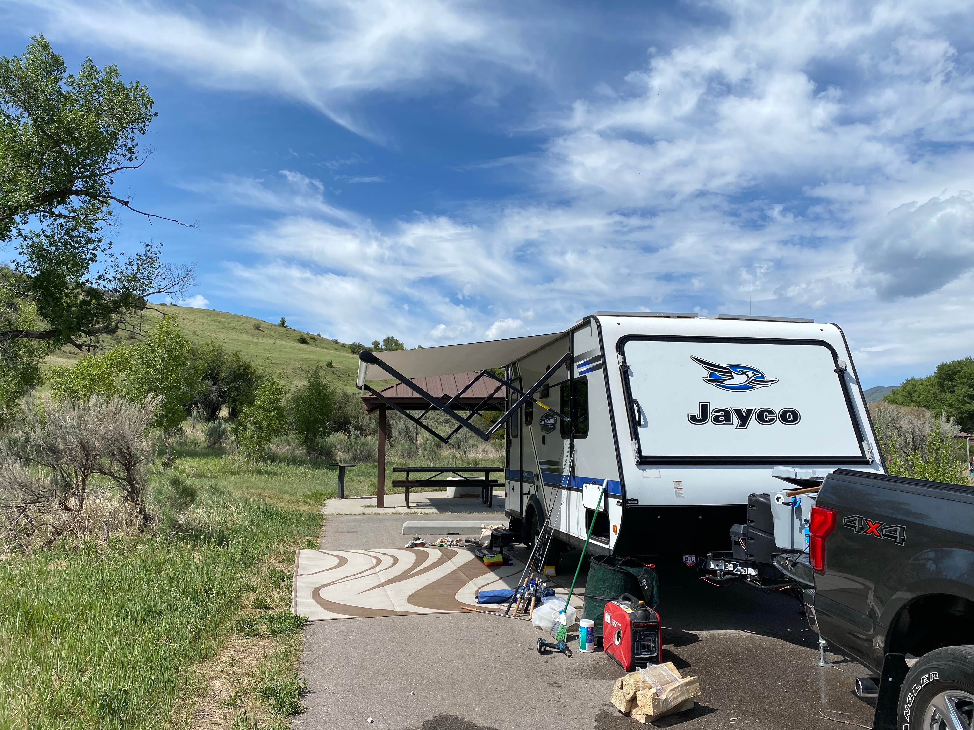 Preston G.'s photo of rv camping at Diamond Campground near Payson, UT