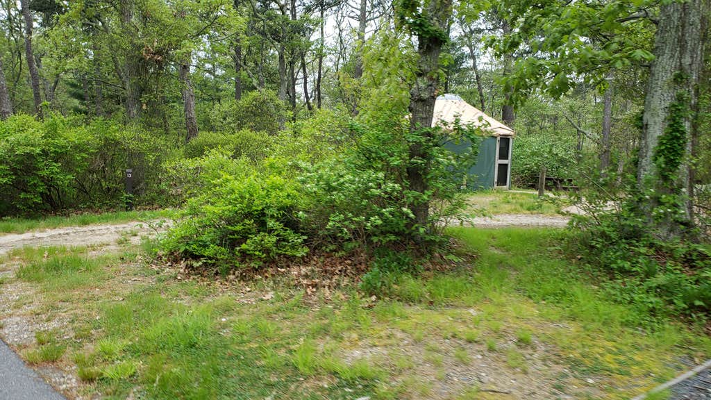 Jean C.'s photo of glamping accommodations at Nickerson State Park Campground near South Chatham, MA
