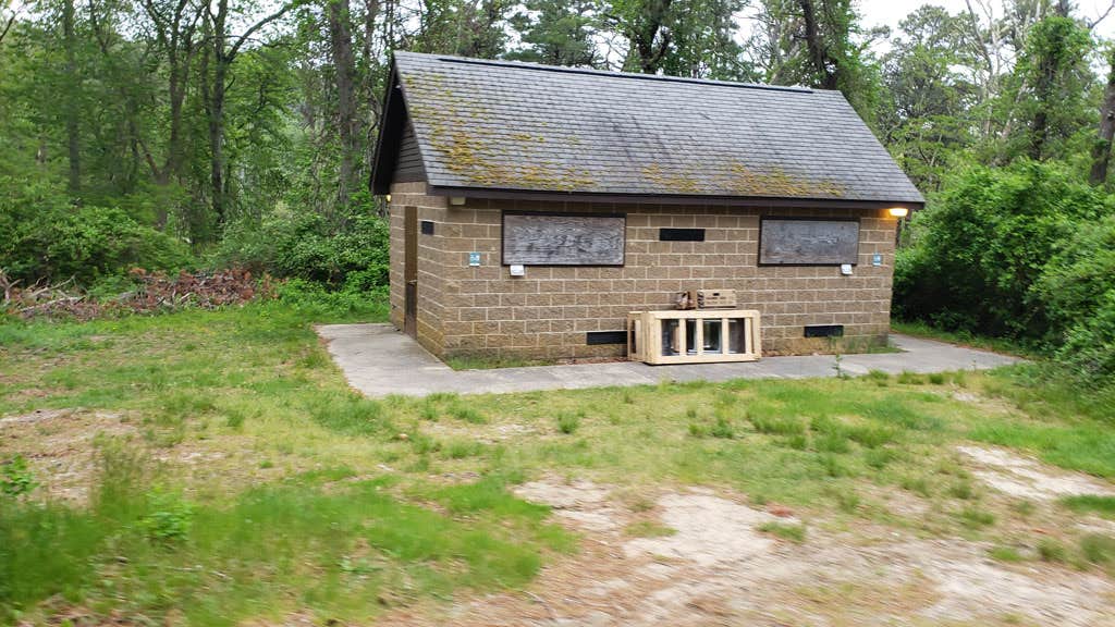 Jean C.'s photo of a cabin at Nickerson State Park Campground near Plymouth, MA