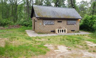 Jean C.'s photo of a cabin at Nickerson State Park Campground near Brewster, MA